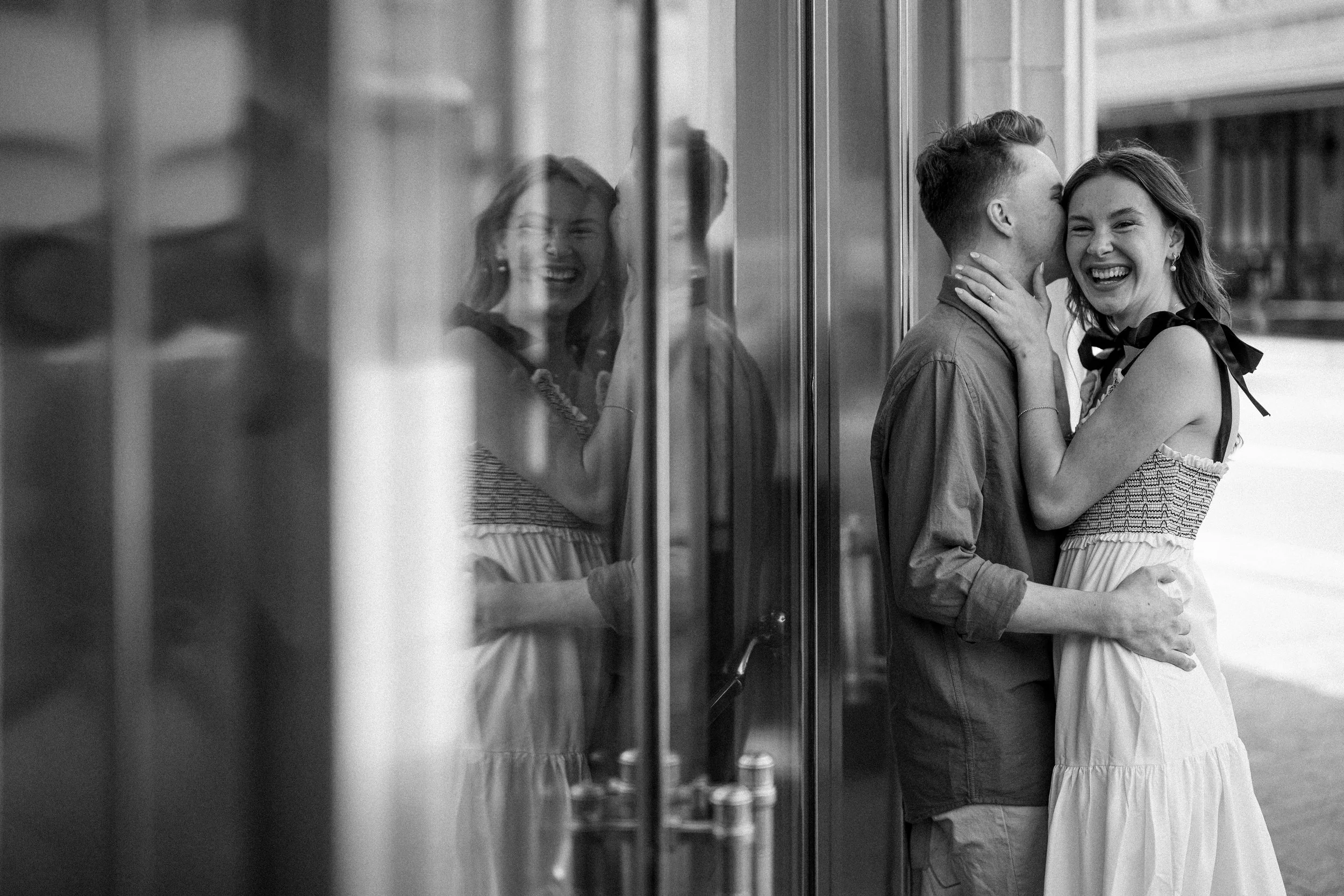 Dalanie and Tate engagement photograph 2
