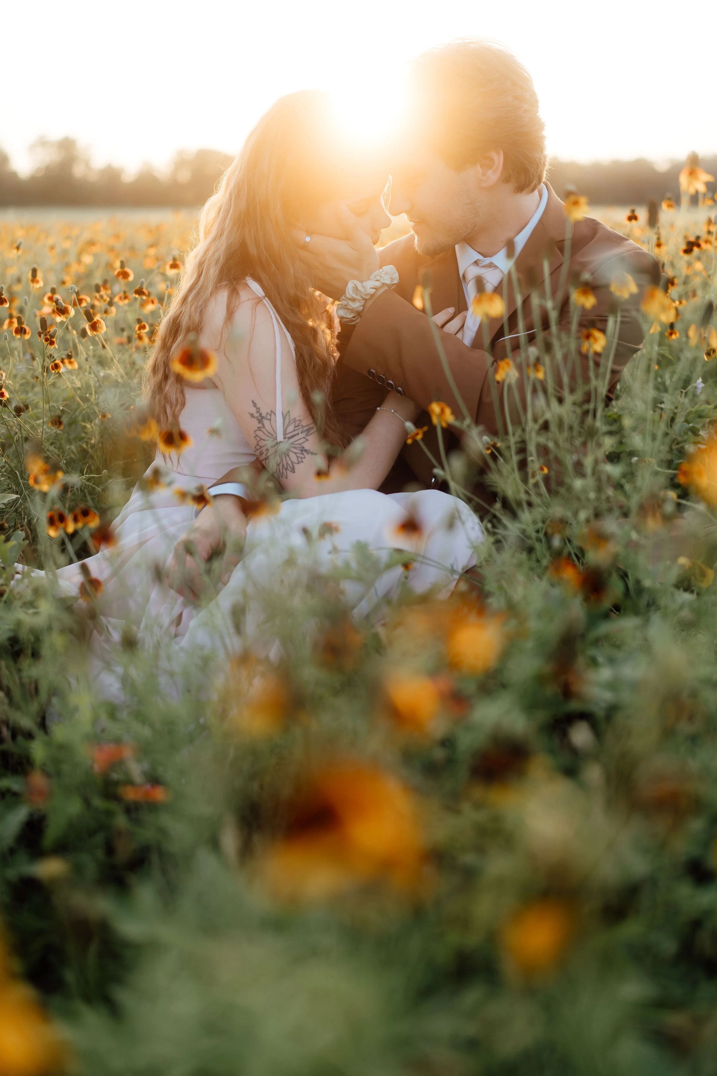 Hannah and Zach engagement photograph 5
