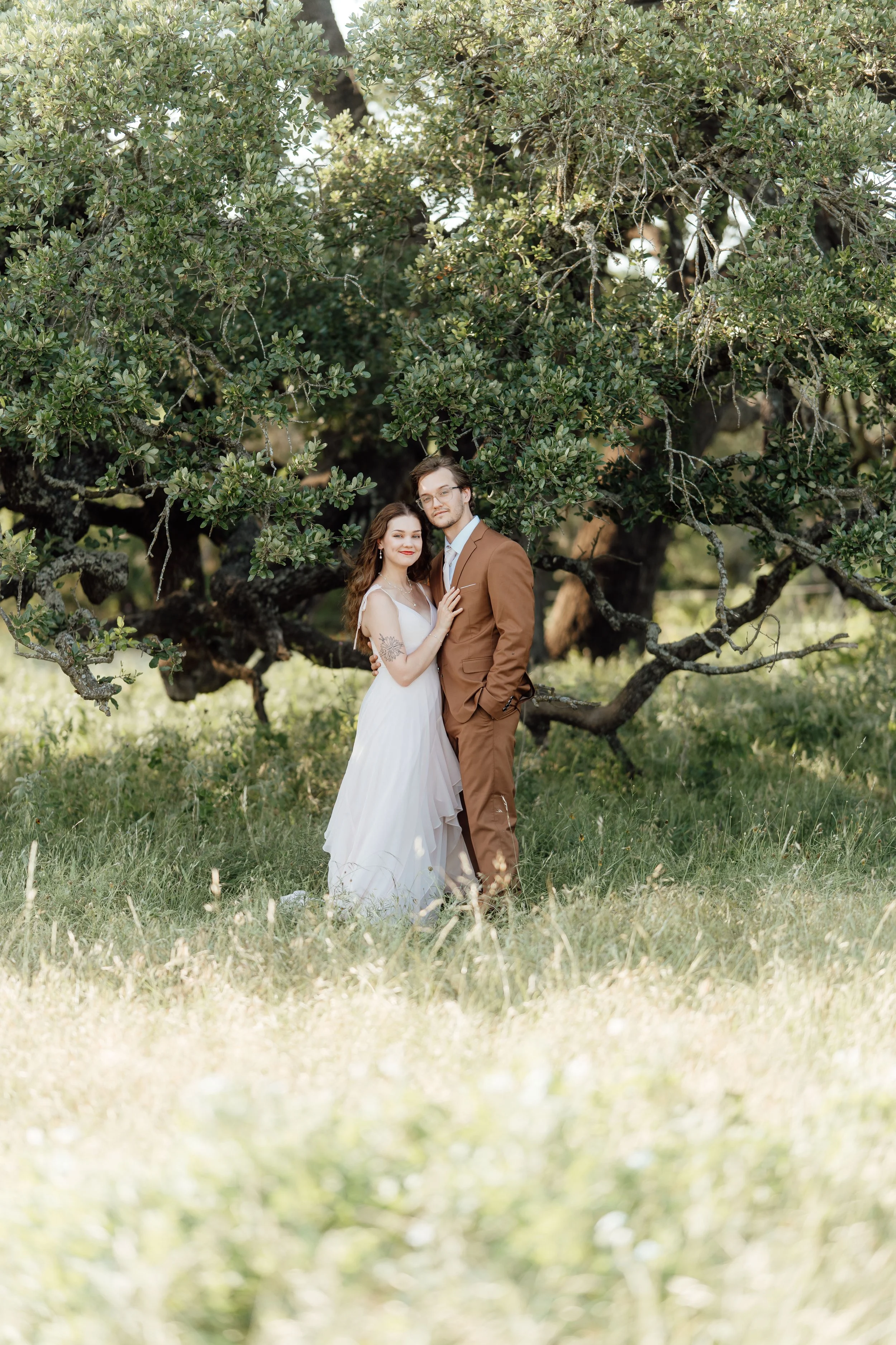 Hannah and Zach engagement photograph 1