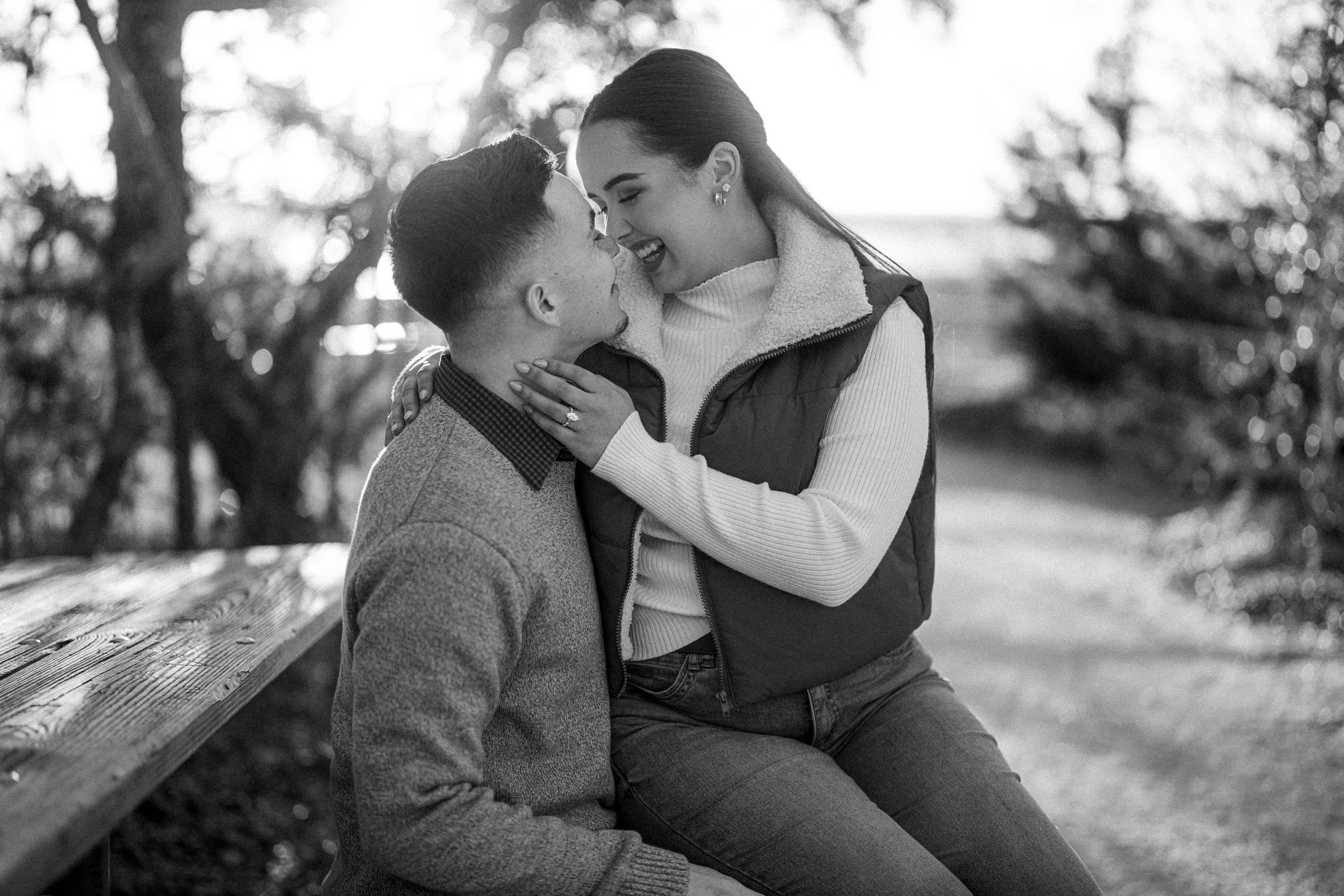 Lexeigh and Nathan engagement photograph 6