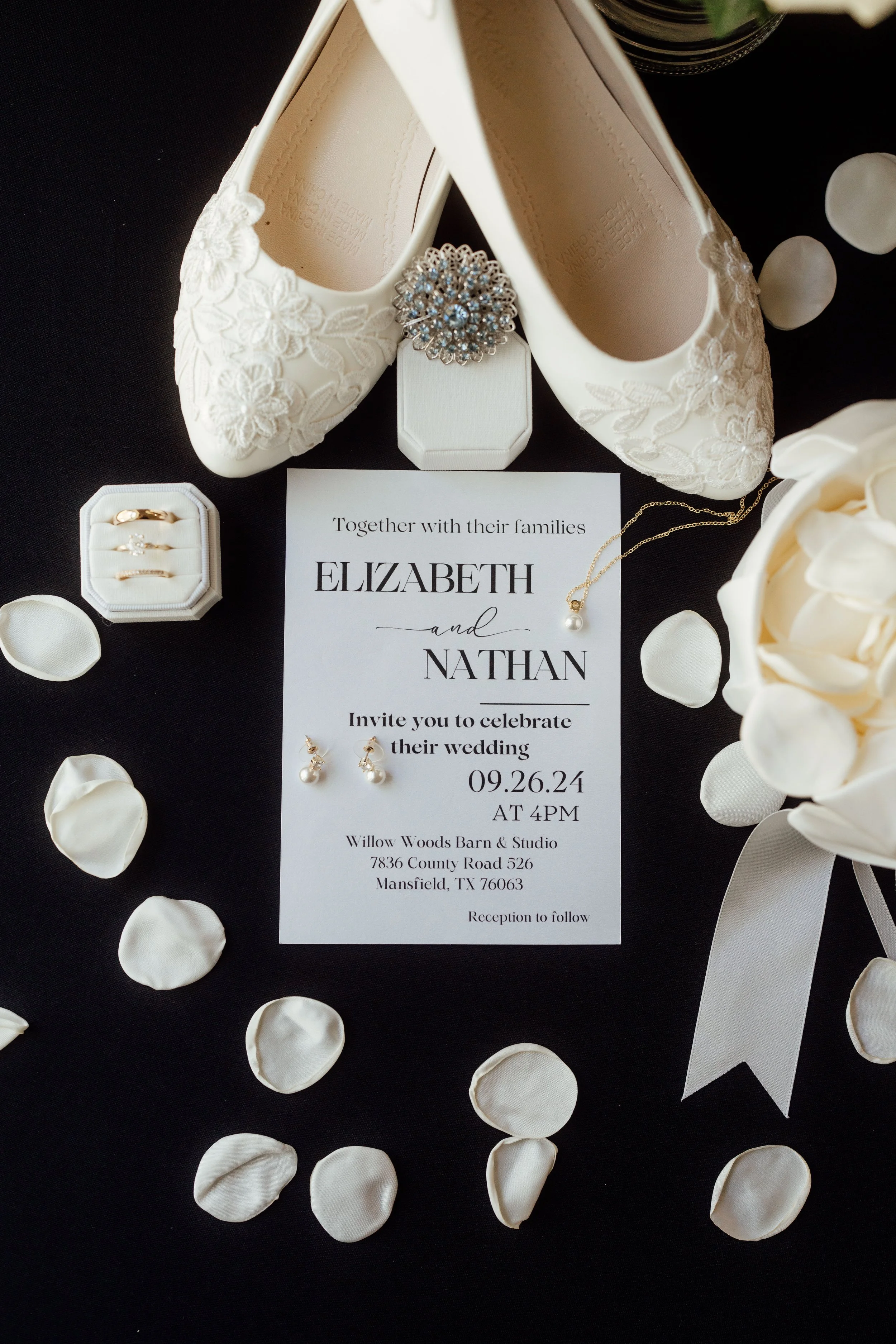 Elizabeth and Nathan wedding photograph 1