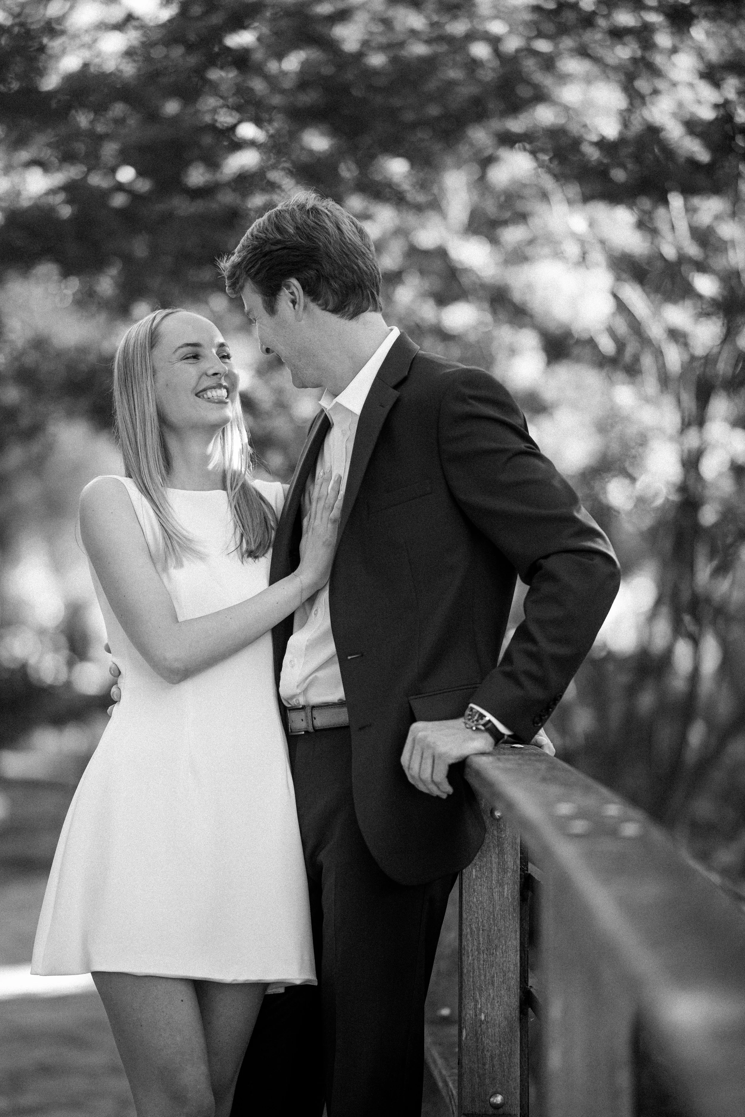 Kendall and Hunter engagement photograph 2