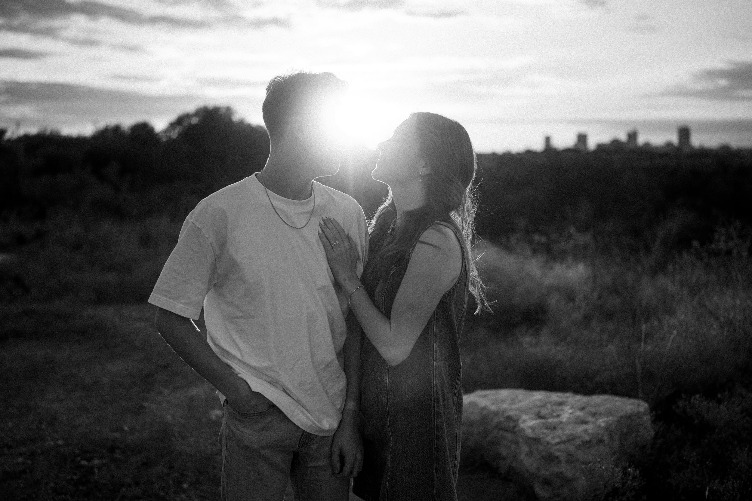 Dalanie and Tate engagement photograph 5