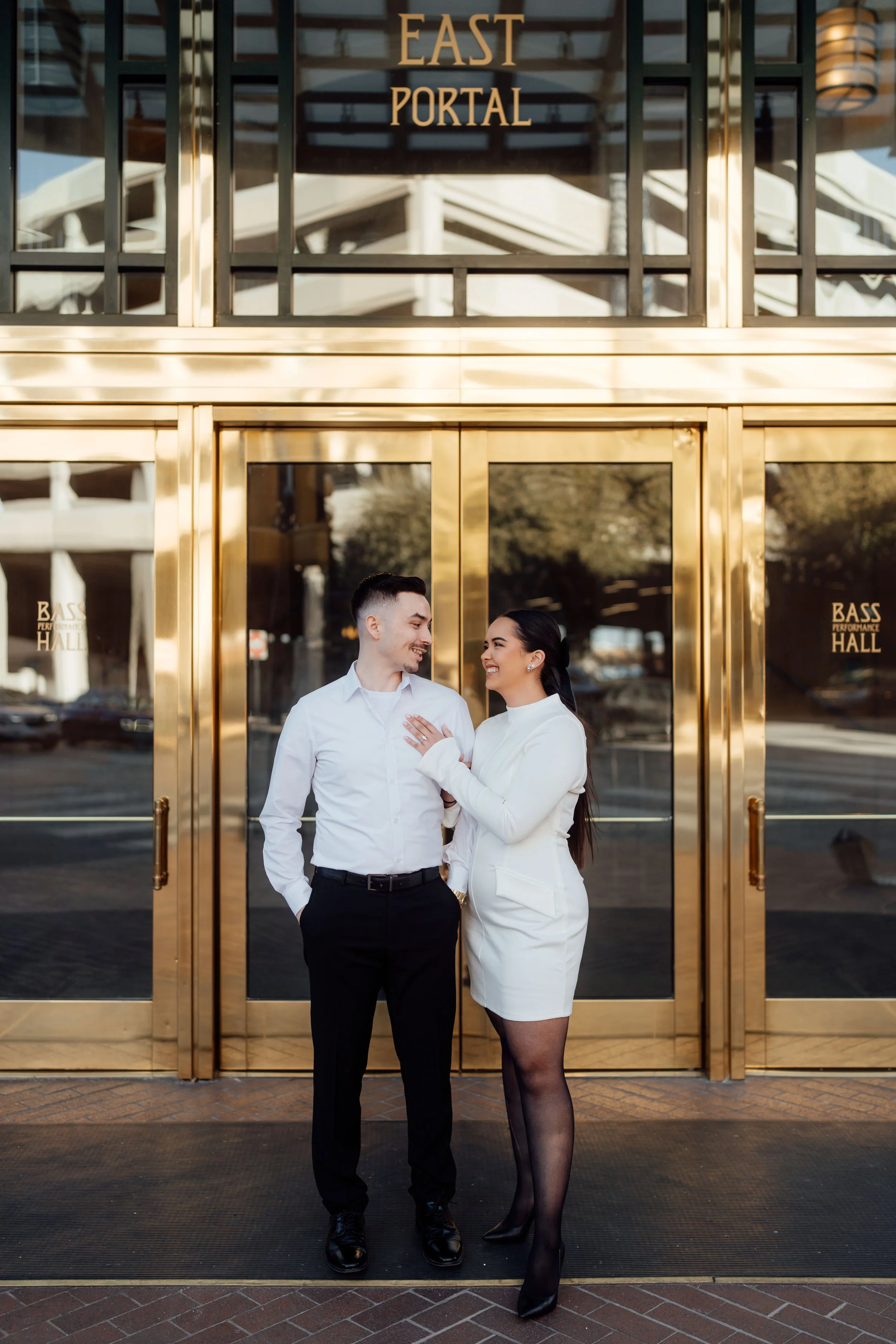 Lexeigh and Nathan engagement photograph 1