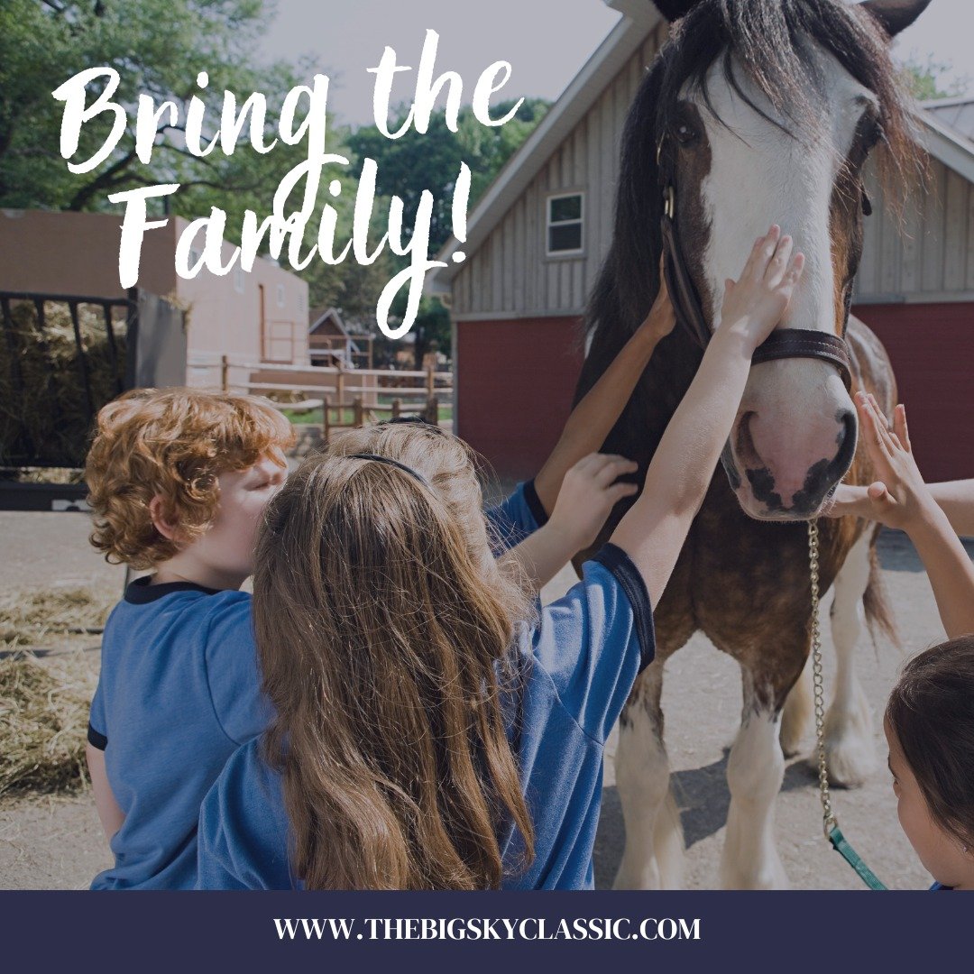 Hey Bozeman! Need something fun to do with the Family this Spring??

Come check out The Big Sky Classic's Jump Into Spring Horse Show! Friday, May 31 - Sunday, June 2 Located at Tri-H Stables in Bozeman, MT, the Horse Show is the perfect activity to 
