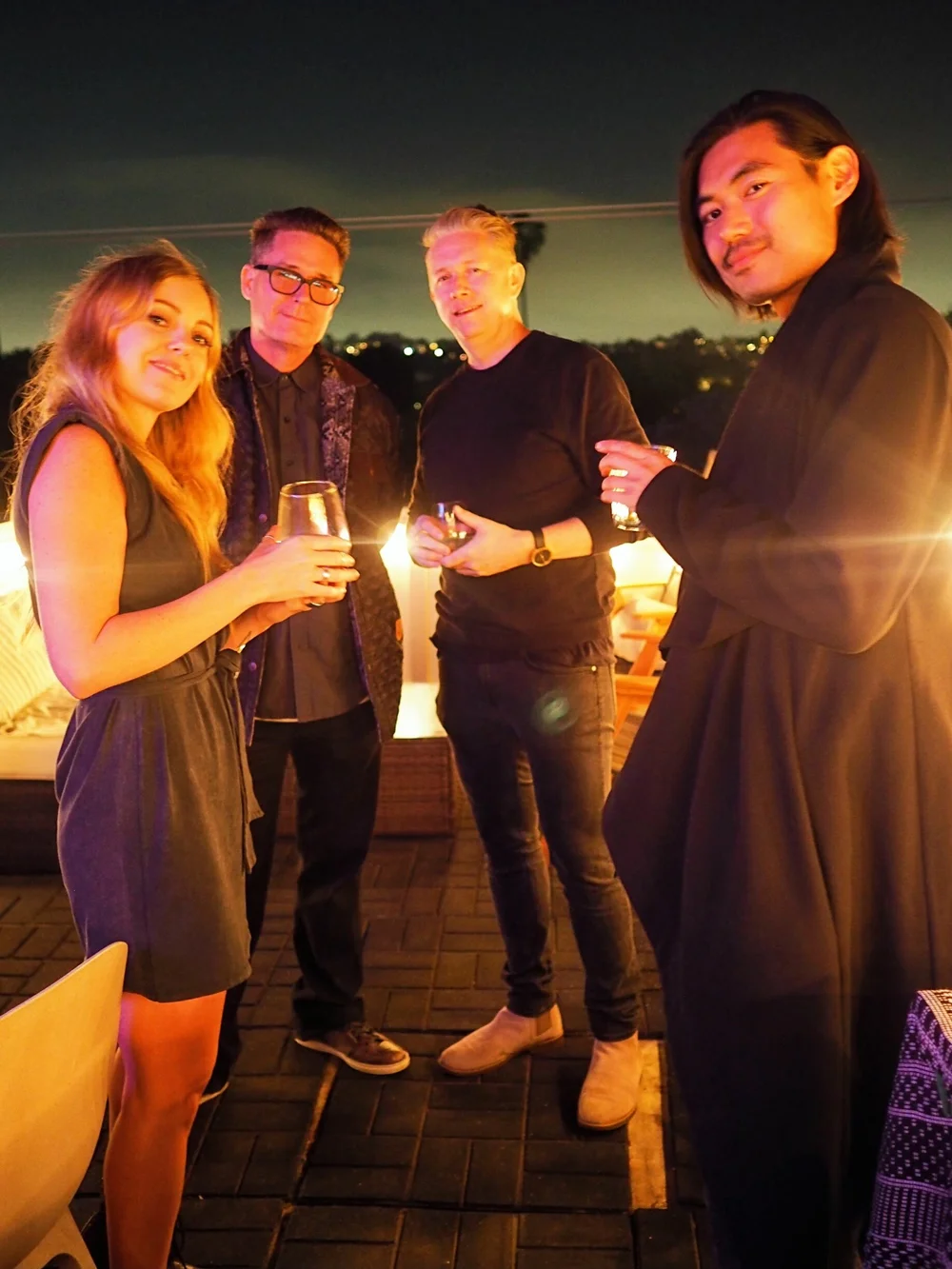 Crew sipping on that Zaptung!