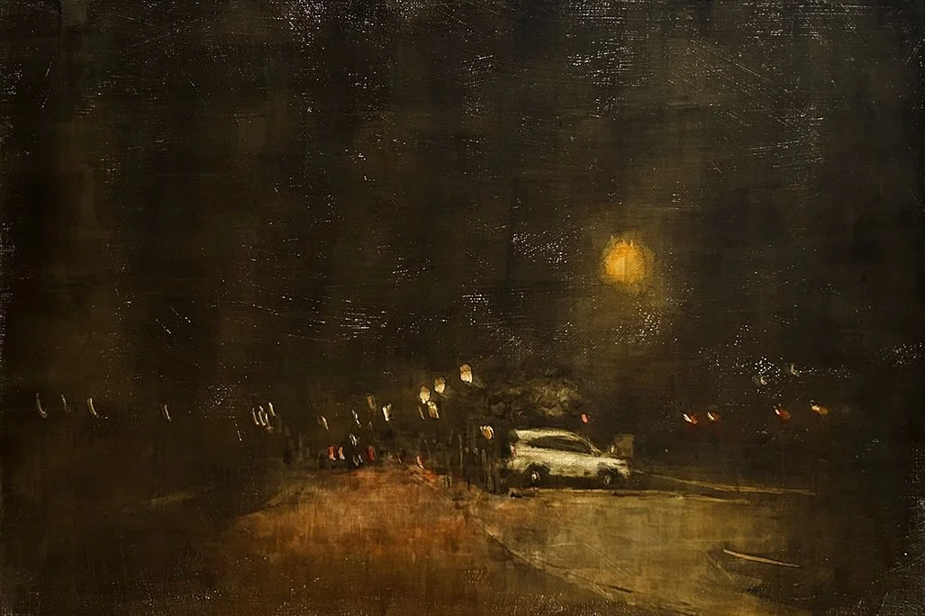 627 Way Out West 2024 24x36  cradled panel