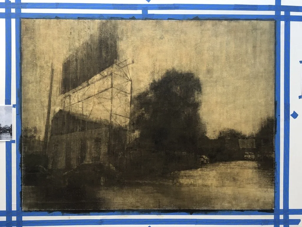 no number - Beast of Burden 2020 51”x66” on linen