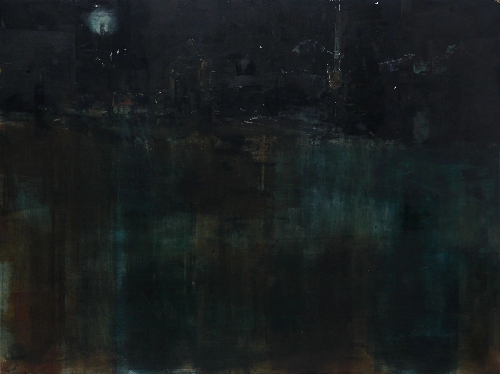 Black 28 2016 18x24 oil on cradled panel