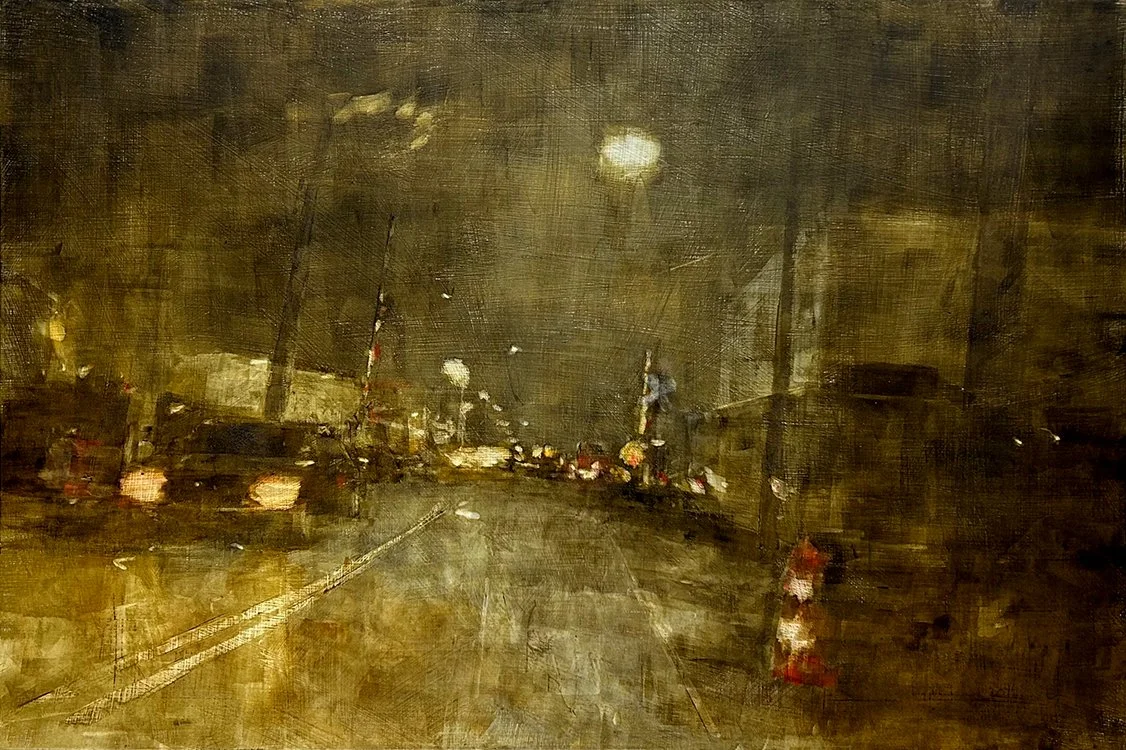641 Going Home 2024 24x36 cradled panel at LeMieux