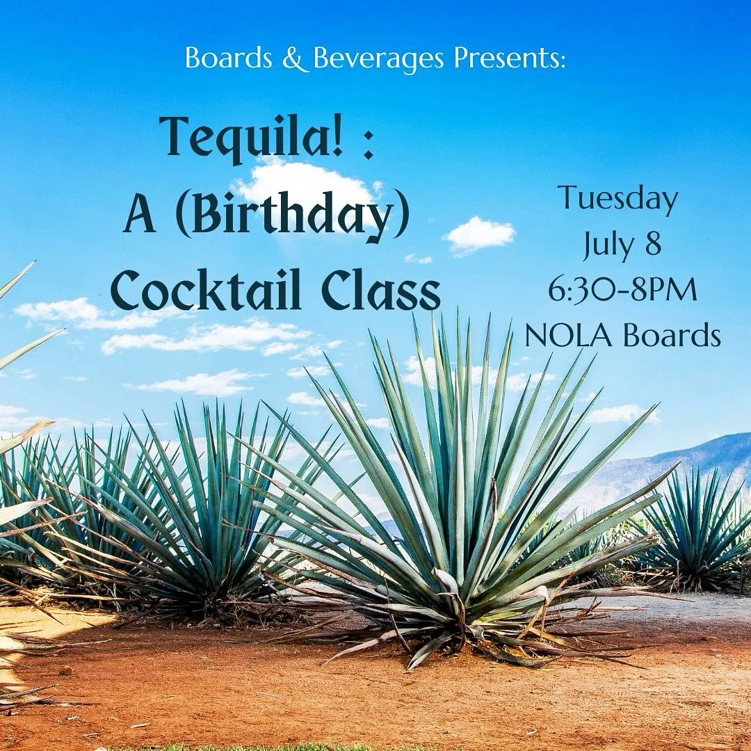 After a sold out class for Tropical Cocktails, a few of our guests bought the last 3 tickets to Tequila on July 15th. But fear not. We&rsquo;re opening up a second class to satisfy your peak summer educational needs. I have a feeling there are a few 