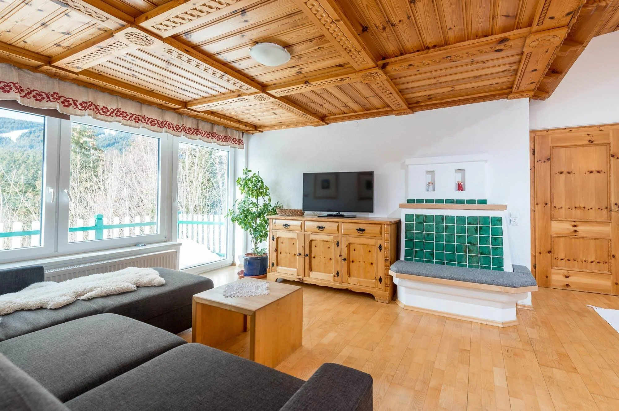 Helle Apartment für 4-6 Personen im Skigebiet