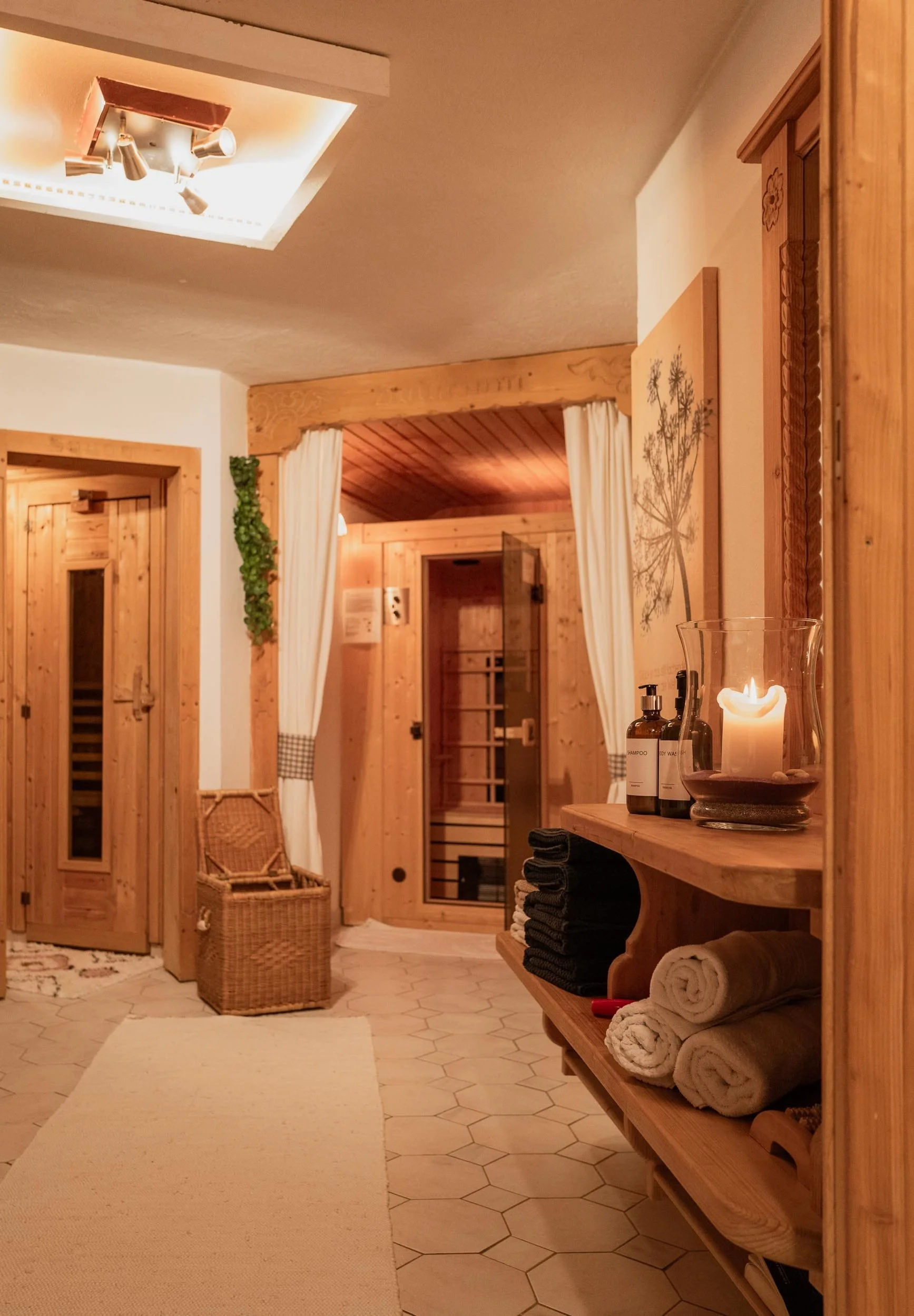 Sauna - Spa - Private Sauna, kostenfrei buchbar im Ferienhaus