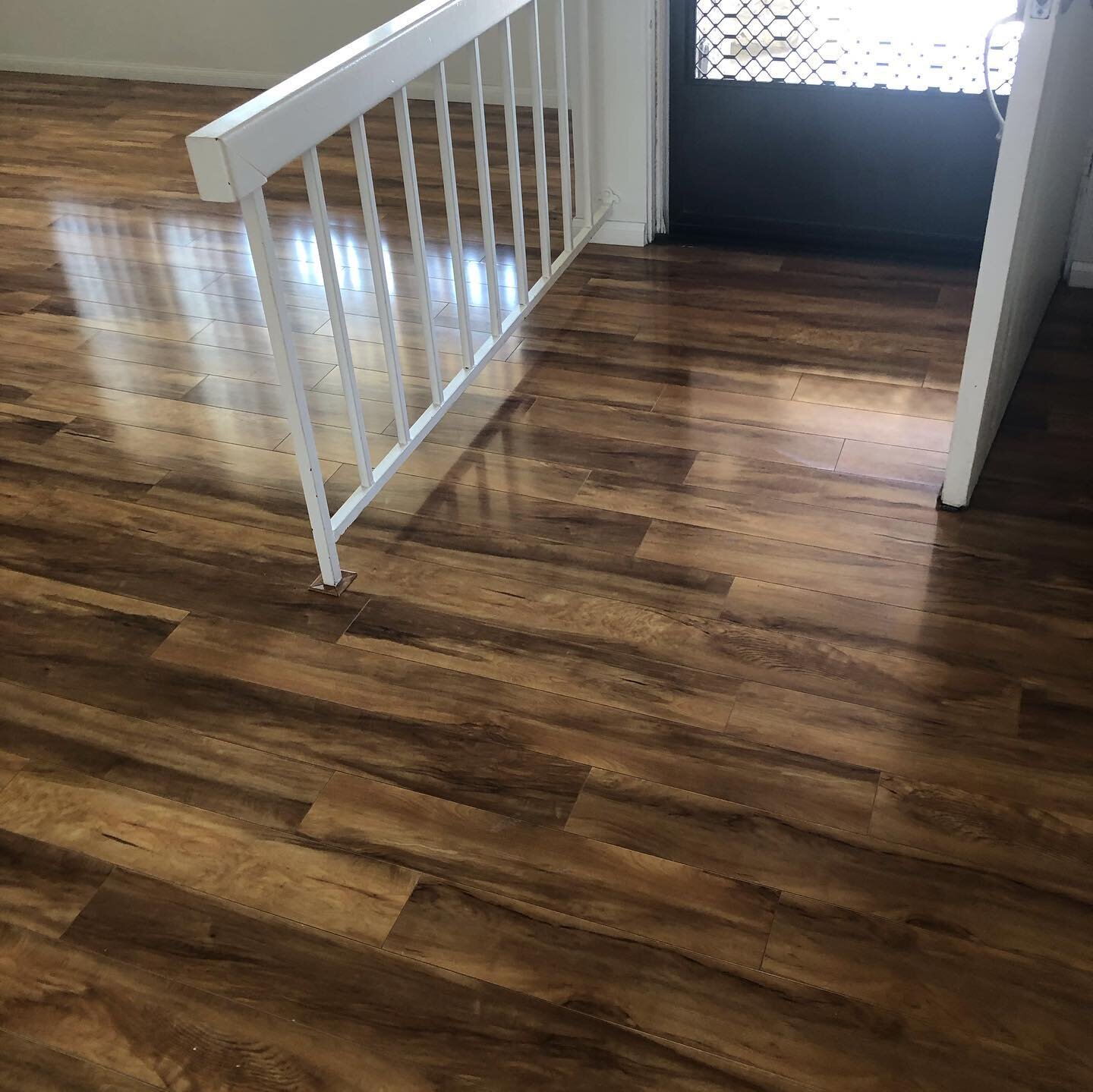 This past customer wanted to get rid of the railing , and open up the entry.  Amazing what a difference it made