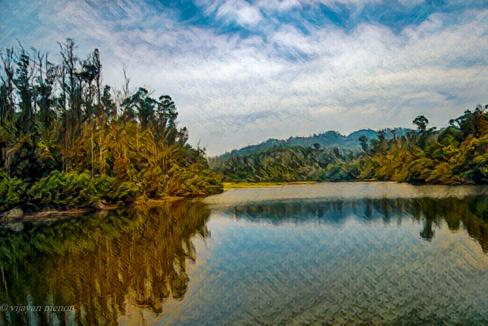 Painted Ralliah Dam 