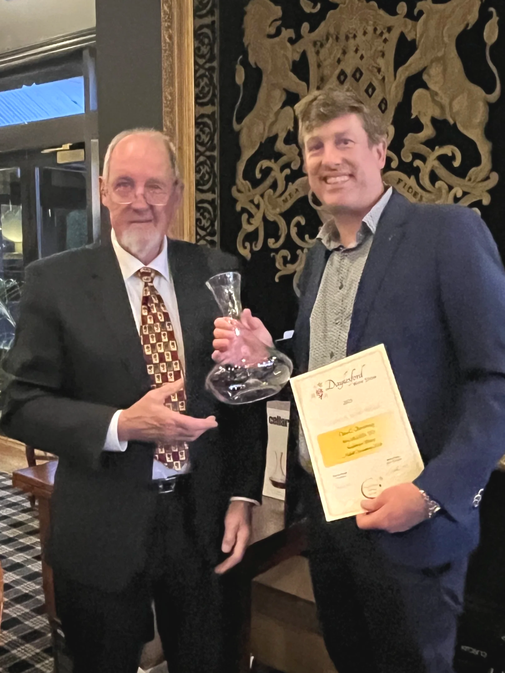 2025 Best Chardonnay: The Baird & McGregor Trophy
Shadowfax Winery: 2024 Midhill Chardonnay