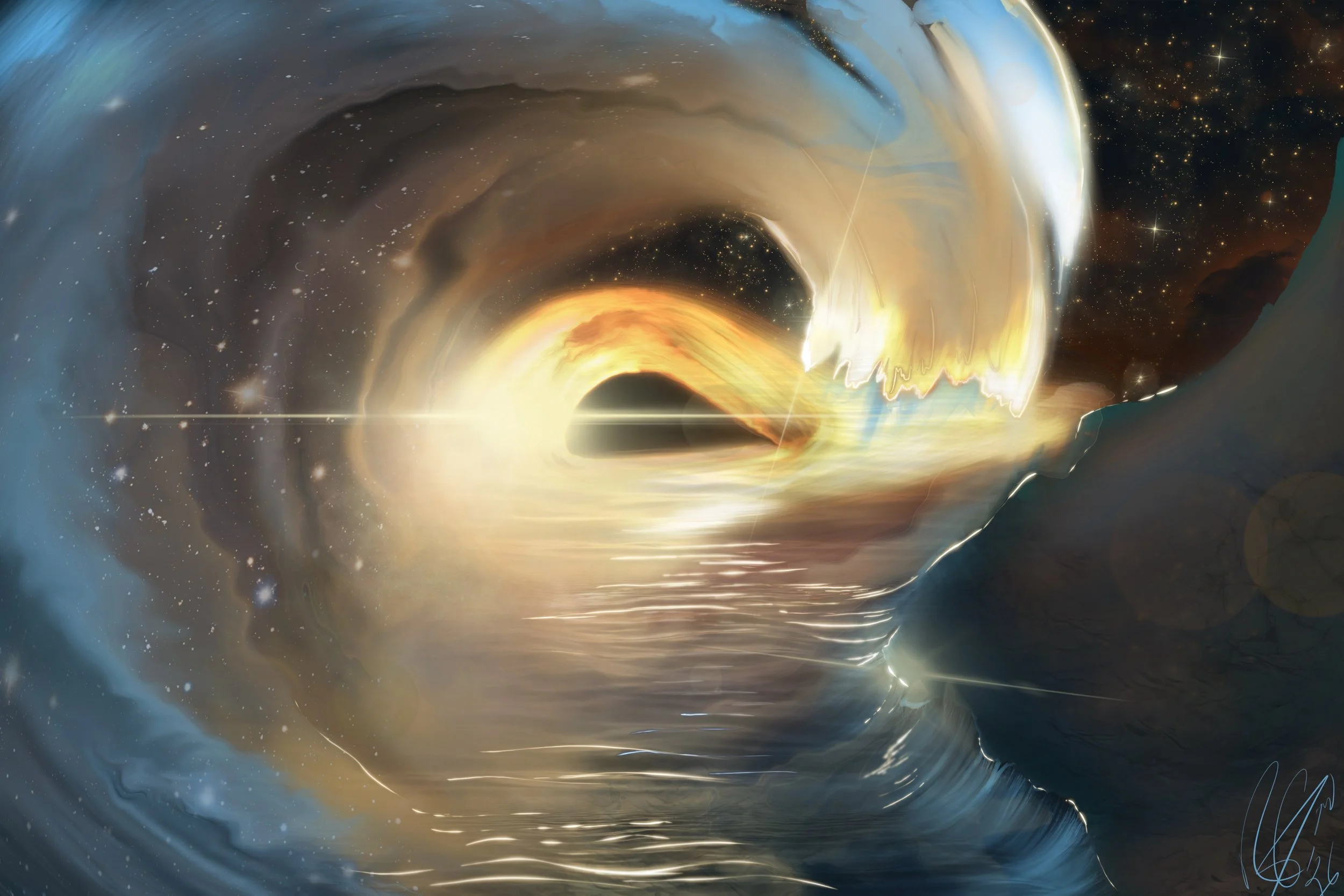 Spacetime Cascade