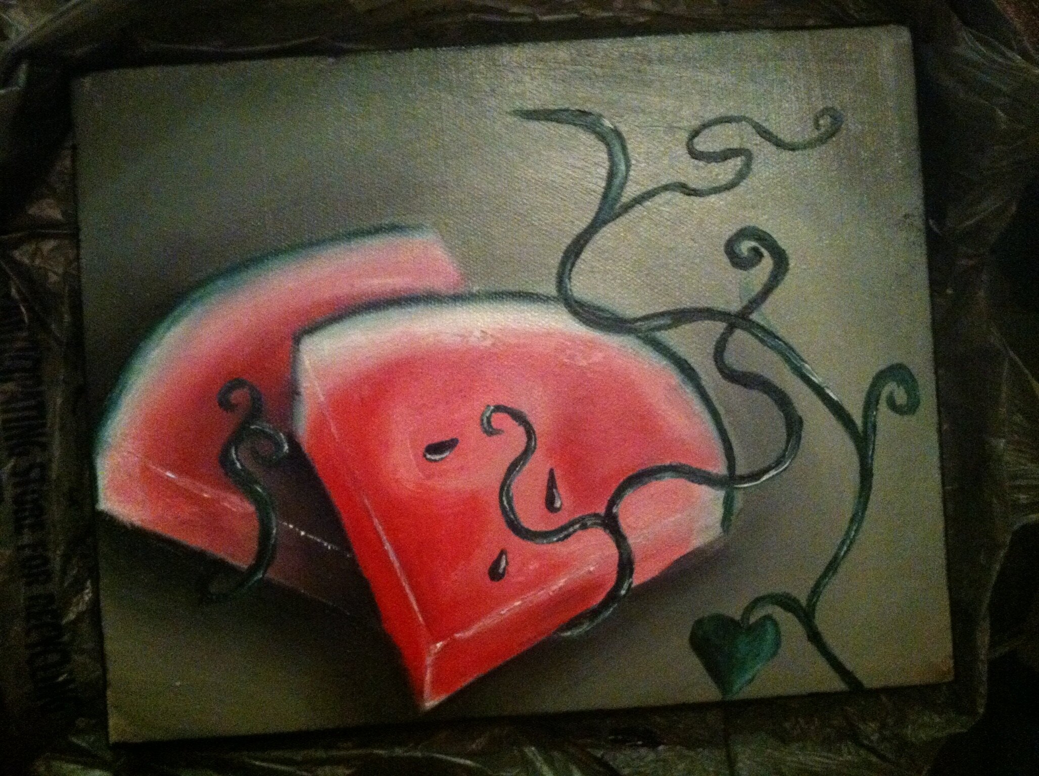 Private Commission | 2013 | Acrylic on Canvas | 8" x 10"