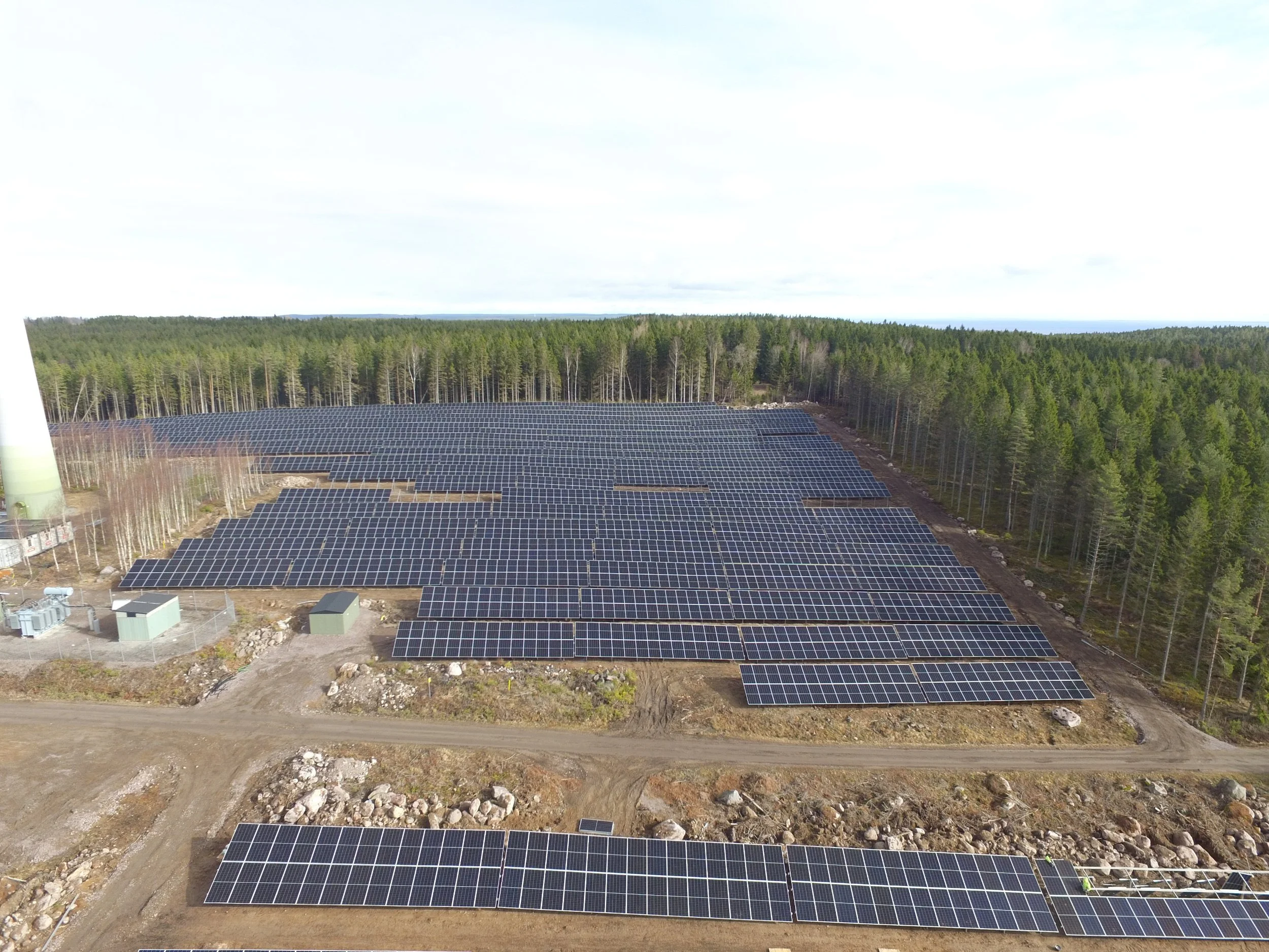 Uppdatering solpark Hjo