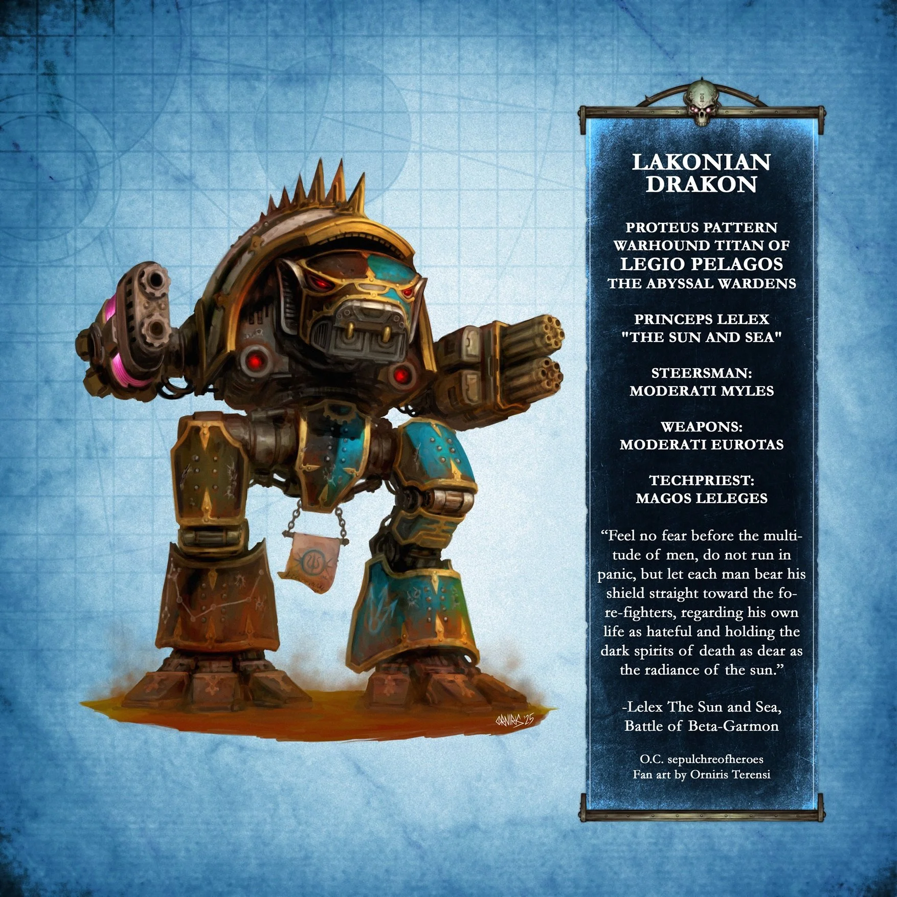 Warhammer-Adeptus-Titanicus-Fan-Art-Orniris-Terensi-Warhound-Titan-Laconian-Drakon.jpg