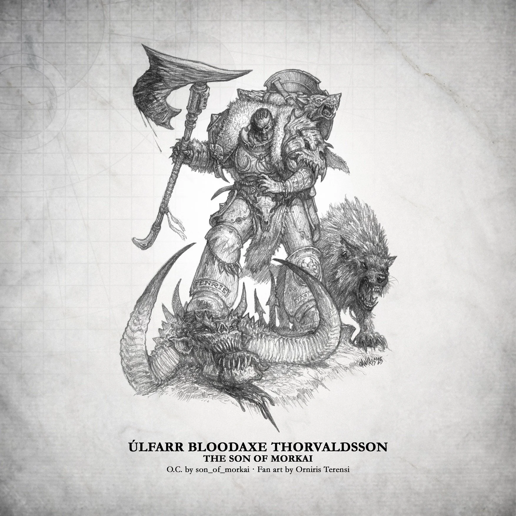Warhammer-40,000-Pencil-Fan-Art-Orniris-Terensi-Space-Marines-Wolves-Úlfarr-Bloodaxe-Thorvaldsson.jpg