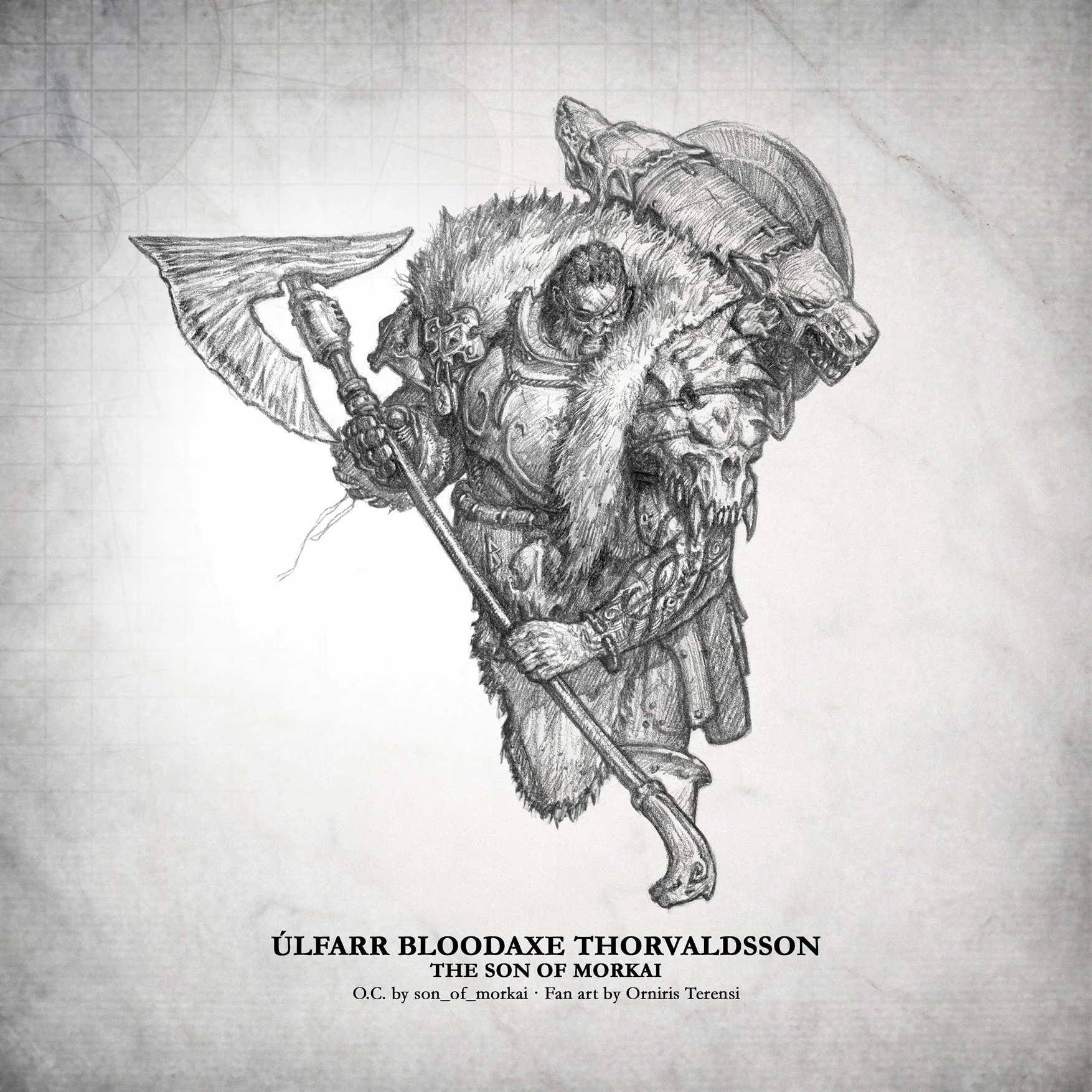 Warhammer-40,000-Pencil-Fan-Art-Orniris-Terensi-Space-Marines-Wolves-Úlfarr-Bloodaxe-Thorvaldsson-1.jpg