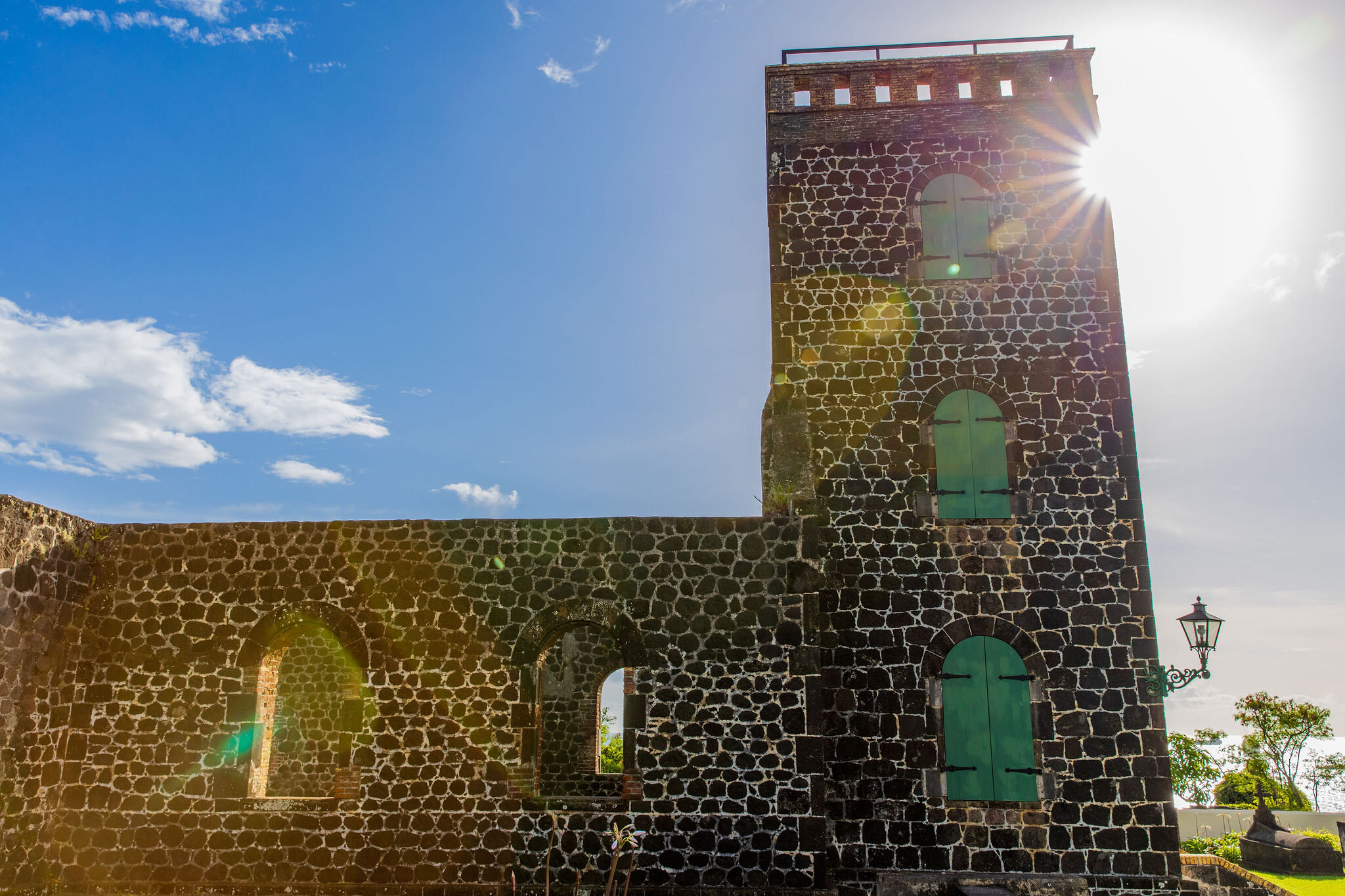 The Dutch Reform Church on Sint Eustatius
