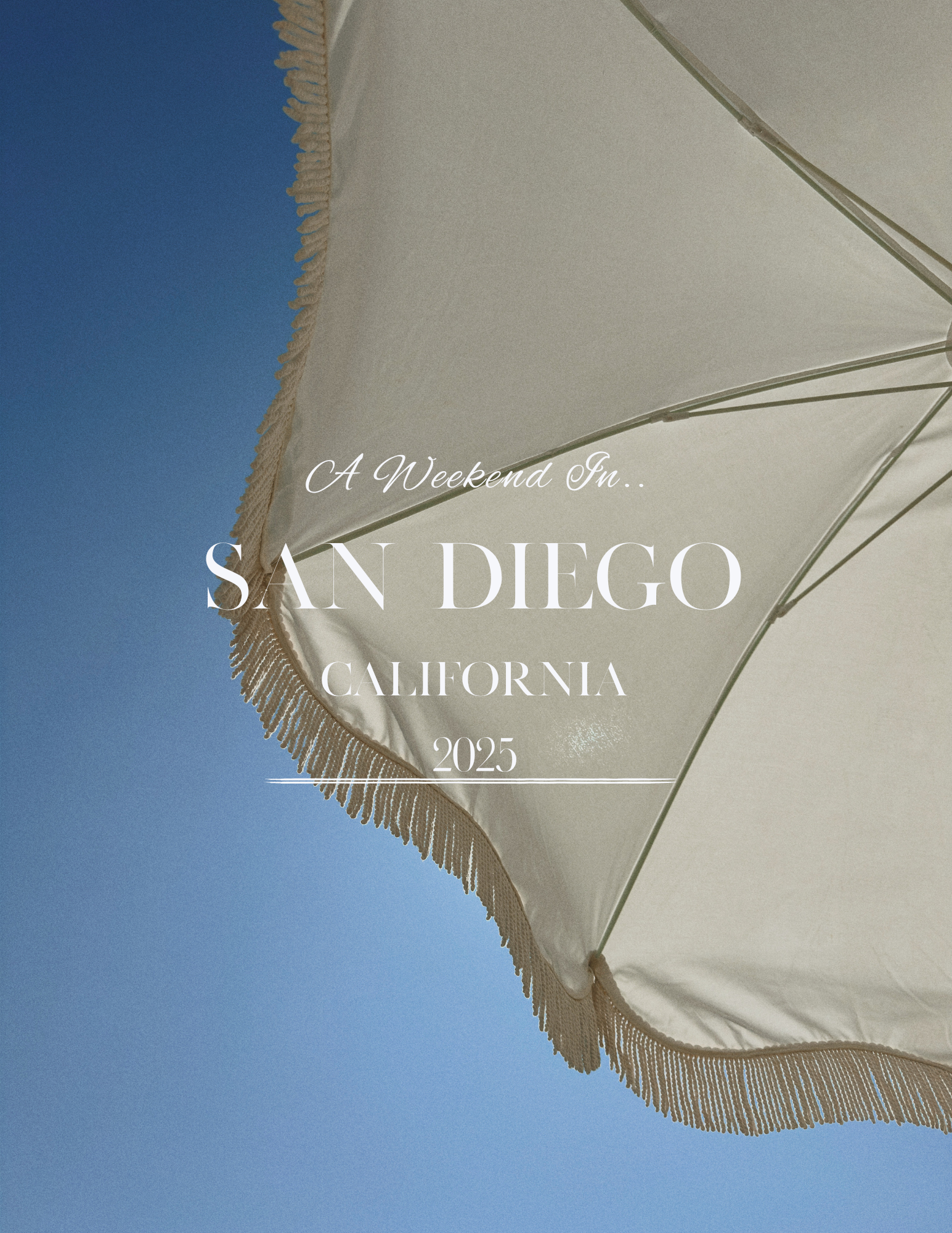 A Weekend in San Diego: Sunsets, Sweets Spots, and Sips