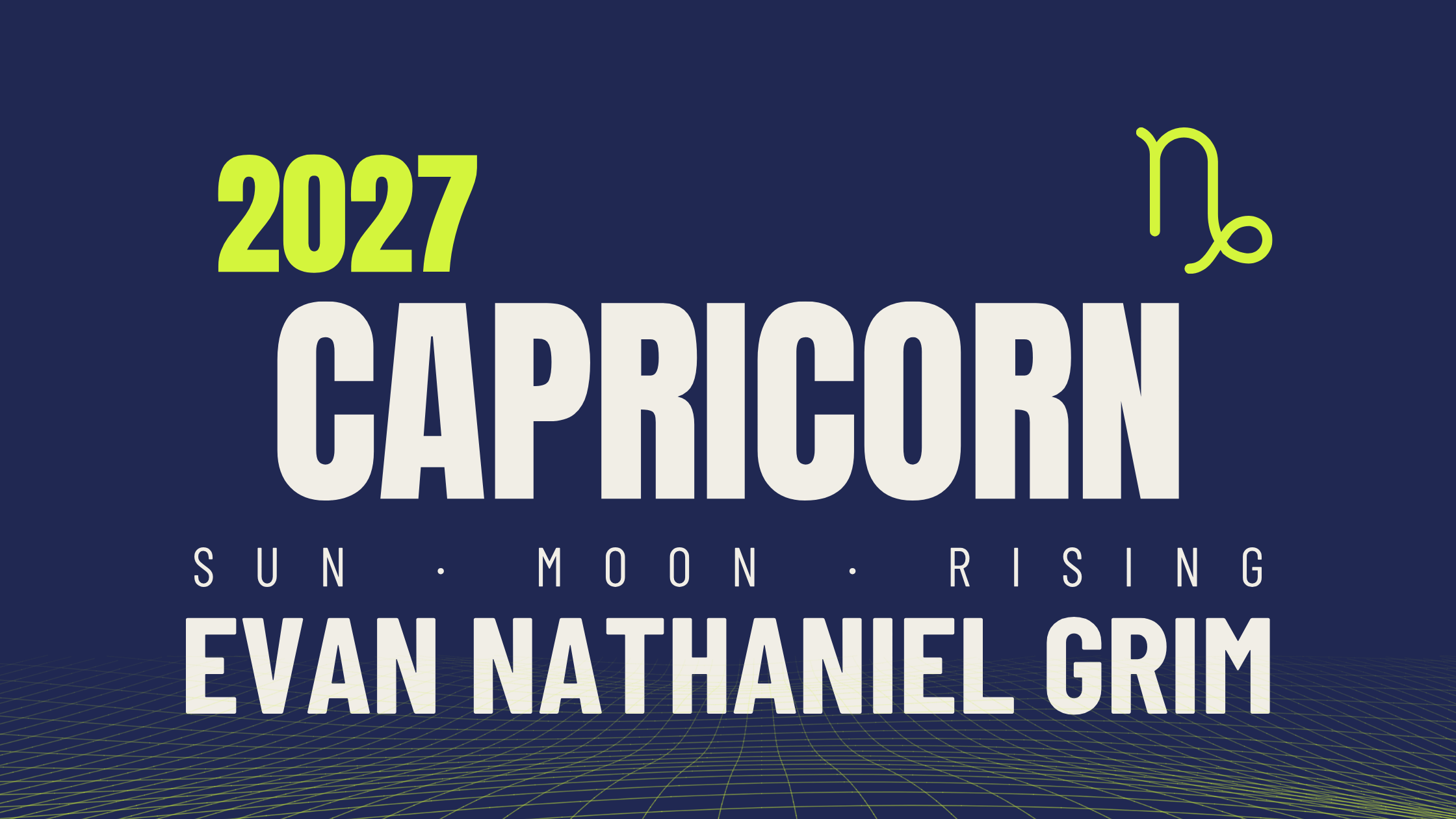 Capricorn 2027 Horoscope