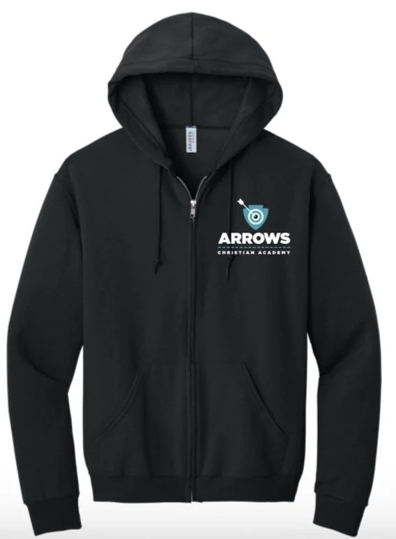 Black Zip-up Hoodie