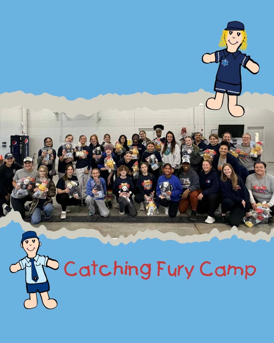 Courage, compassion, and community in action 💪✨ 

Our Shadow Buddies were honored to be part of Catching Fury Camp this weekend &mdash; an all-female Police, Paramedic, and Fire First Responder Day Camp for local 7th and 8th graders. Each camper rec