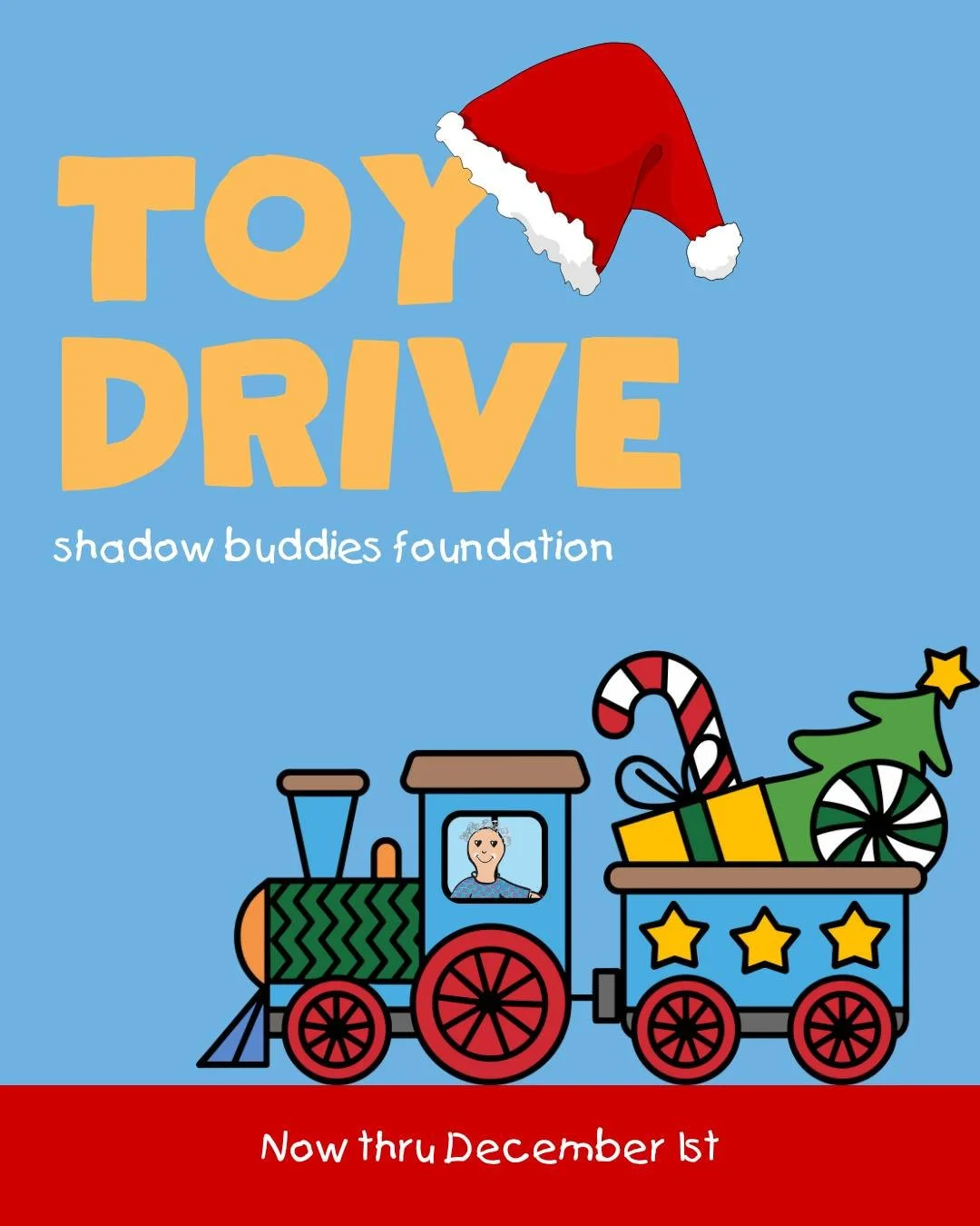 🎁 Help make the season brighter! 💫 

Our annual Toy Drive is happening now through December 1st.

Visit shadowbuddies.com to view our wish list and learn how you can spread joy this holiday season. 💕 

#ShadowBuddiesFoundation #ToyDrive #HolidayGi