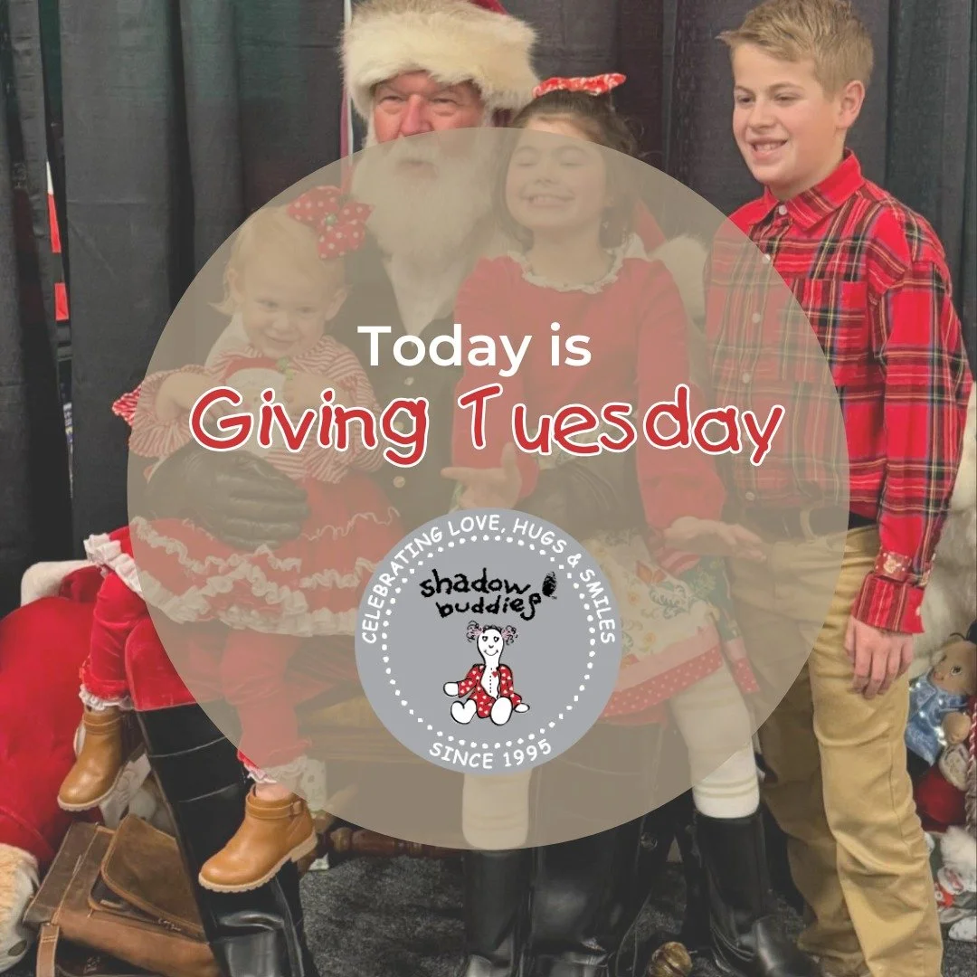 Today on Giving Tuesday, your kindness can change a child&rsquo;s world. Every donation helps us deliver comfort, hope, and a Shadow Buddy to a child in need. As always, thank you for believing in our mission. ✨

❤The Shadow Buddies Team