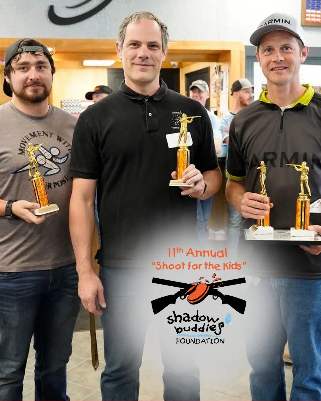 ONE MONTH until our Shoot for the Kids event! One of our favorite fundraising events of the year...

&ldquo;Shoot for the Kids&rdquo; is a clay target event, where teams from around KC come together to raise money for our &ldquo;Courage Capes &mdash;