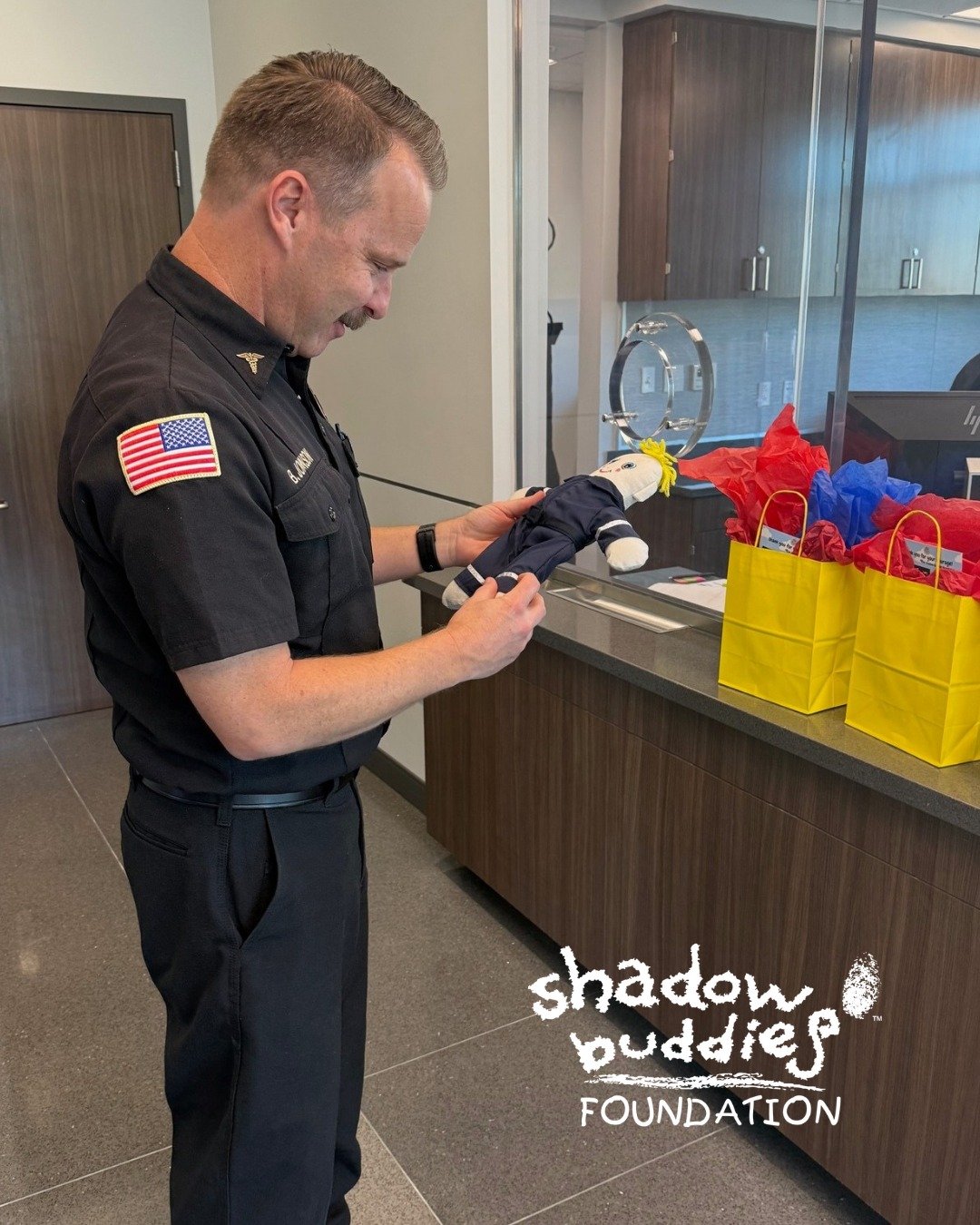 Honoring the everyday heroes who run toward the moments most of us would run from 💙

This First Responder Buddy represents courage, calm, and care in action&mdash;just like the incredible first responders who protect and serve our communities every 