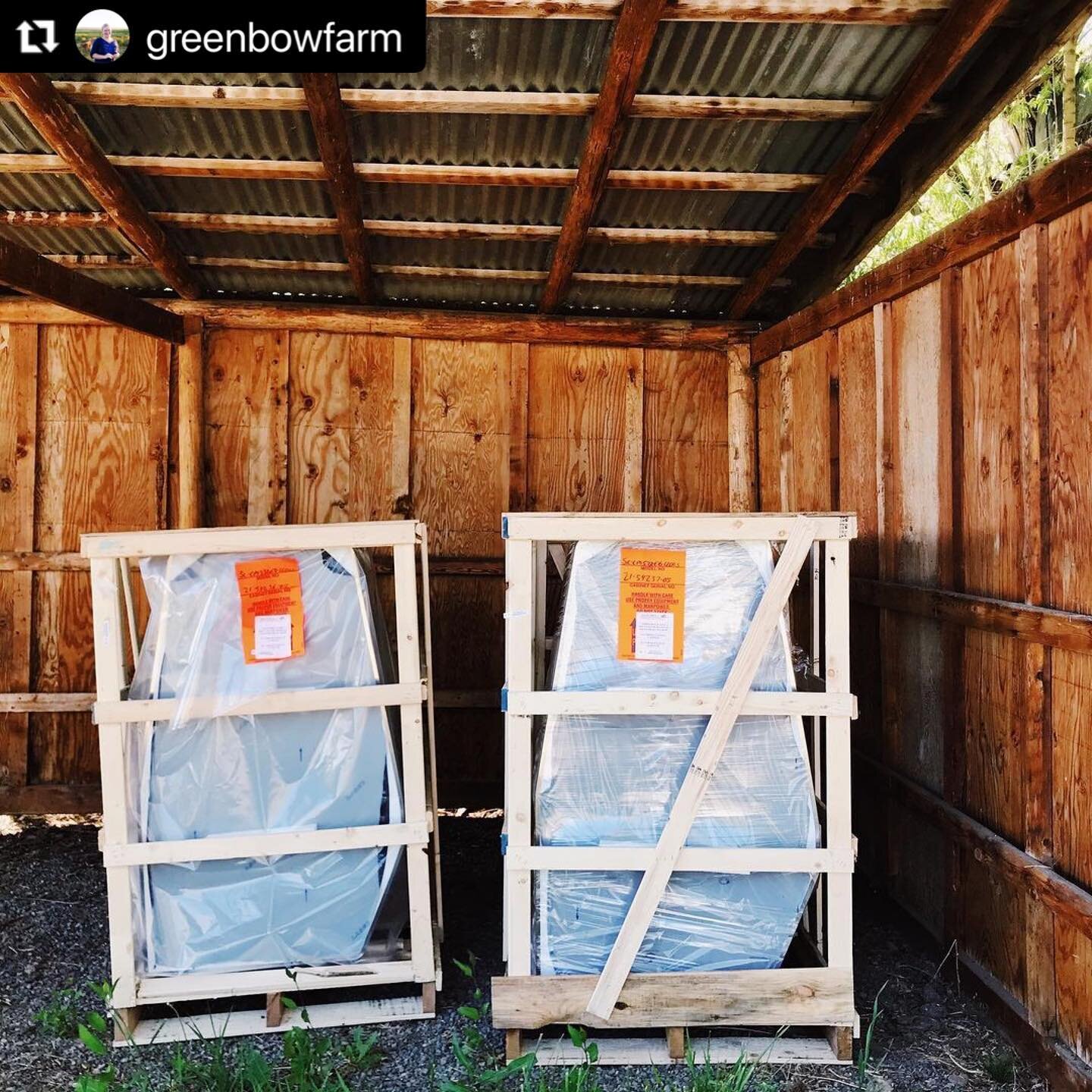 @greenbowfarm it was our pleasure!
・・・
Super Sexy Post Alert. Introducing Thelma and Louise our brand spanking new farm store display cases. These were made possible by a grant from the WSDA Meat Processor Pandemic Relief Grant which also helped us c