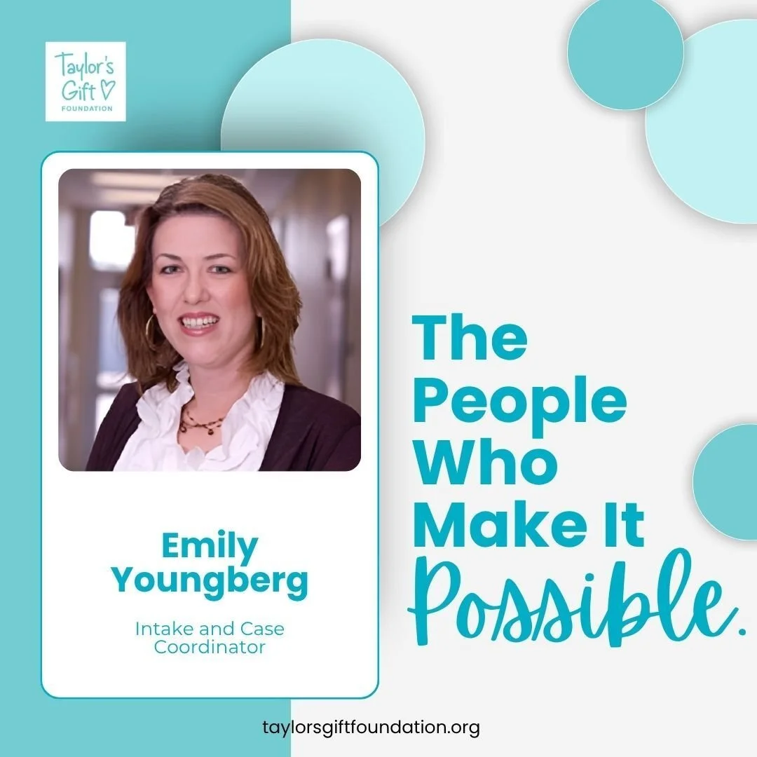 "It’s a sacred responsibility, and one I don’t take lightly. What brings me comfort is knowing that once they’re enrolled, they won’t walk this path alone." 
🩵Meet Emily, our amazing Intake and Case Coordinator, he