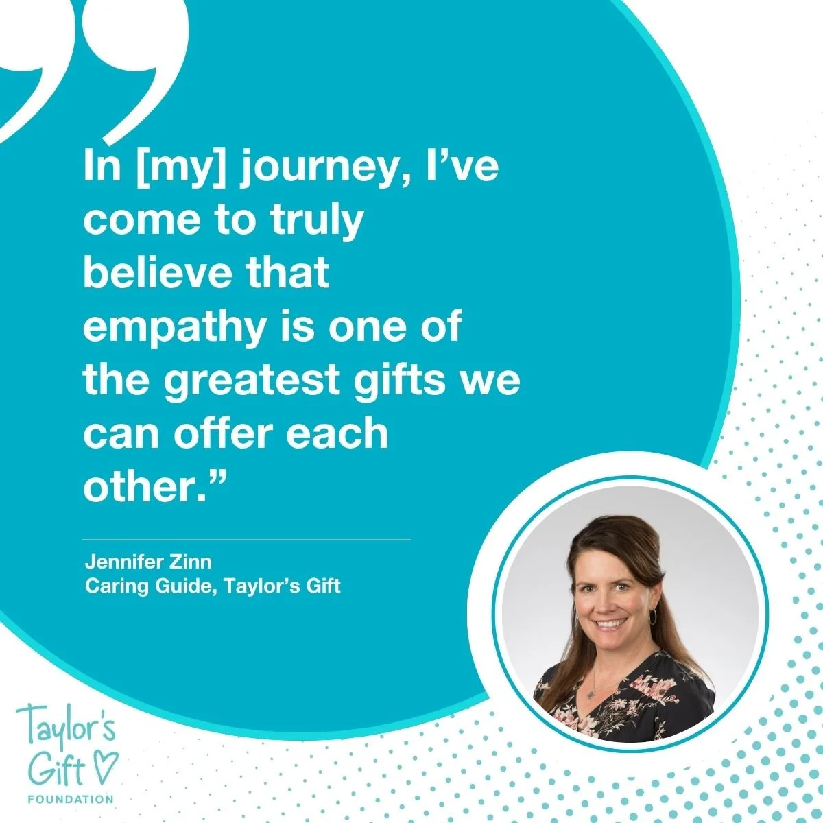 Meet one of our incredible Caring Guides, someone who turns their own loss into hope for others.
Through Taylor’s Gift, they walk beside donor families with compassion, understanding, and care, helping others find comfort and connection after