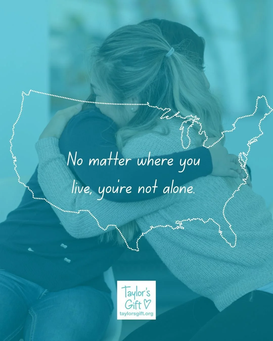 Did you know?

Taylor&rsquo;s Gift supports donor families everywhere &mdash; and our Caring Guides are nationwide. 🩵 
No matter where you are, you&rsquo;re not alone. 

Learn more: taylorsgift.org