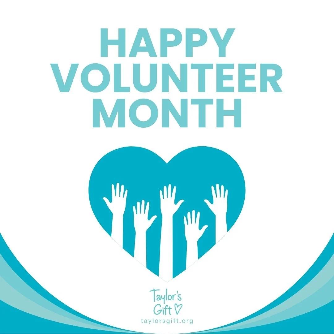 The work of Taylor&rsquo;s Gift would not be possible without the incredible volunteers who help bring our mission to life. 🩵 

From those who give their time as Support Group Facilitators to those who help bring Singo Bingo together, our volunteers