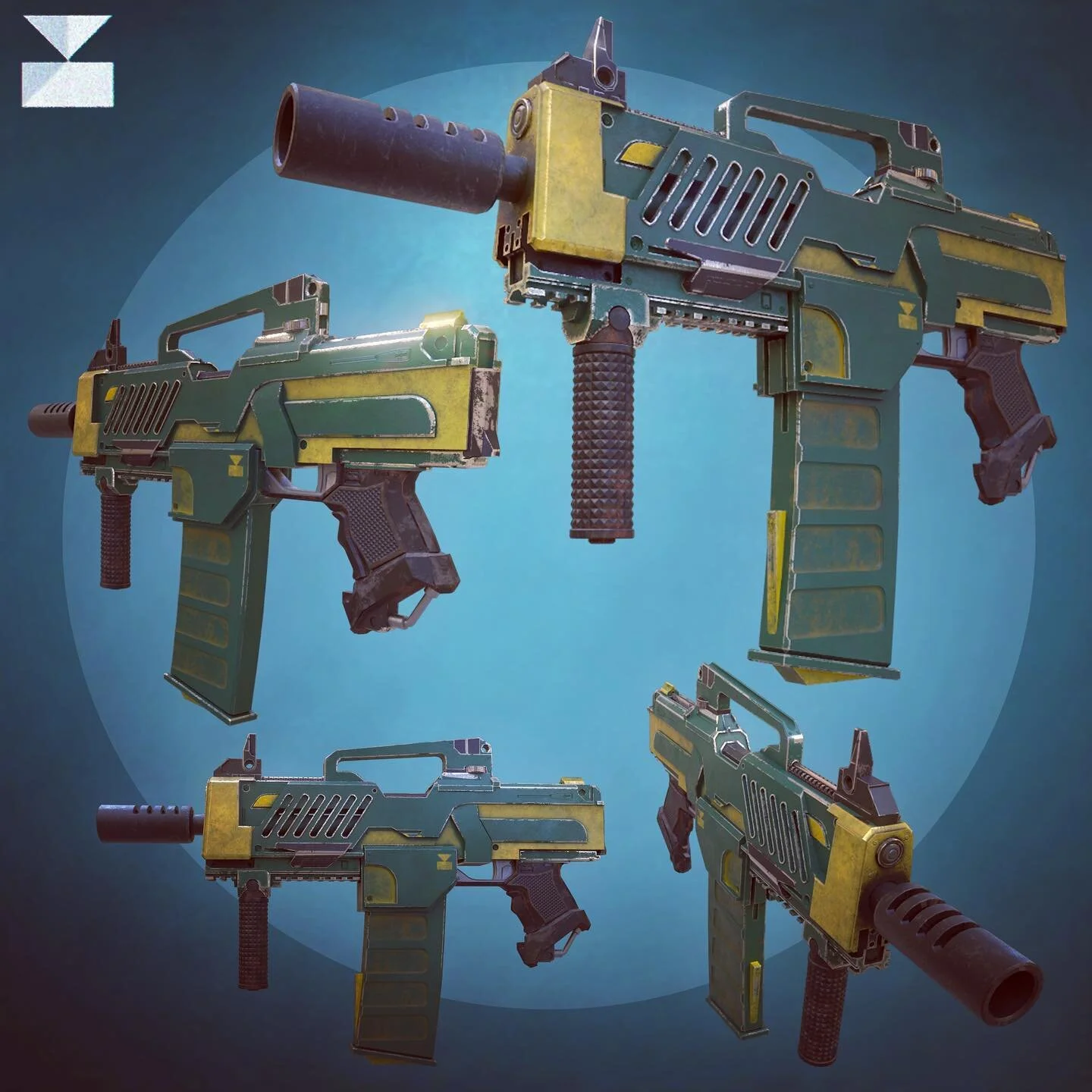 Took a Call of Duty break to make a little SMG in Maya and Substance

#concept, #gun, #cod #callofduty #smg #3d #3danimation #videogames #render #preproduction, #bts, #zbrush, #maya, #substancepainter, #visual, #photoshop, #adobe, #creativedirection,