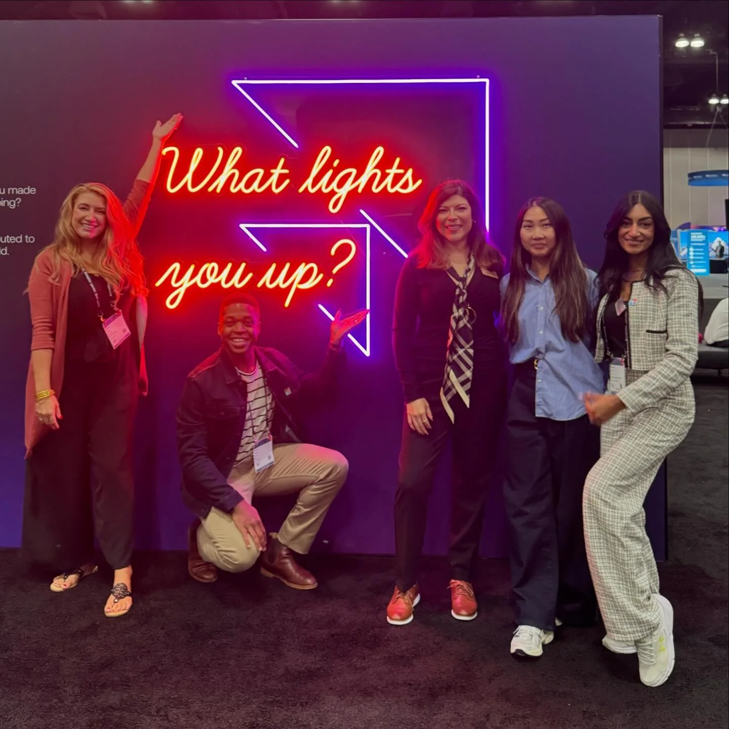 POV: You are with a group of people who are all passionate about empowering young professionals on their career journey and making sure they have the resources the need to succeed. &hearts;️ What lights you up? @pmi_org #pmiglobalsummit 
@melissakbla