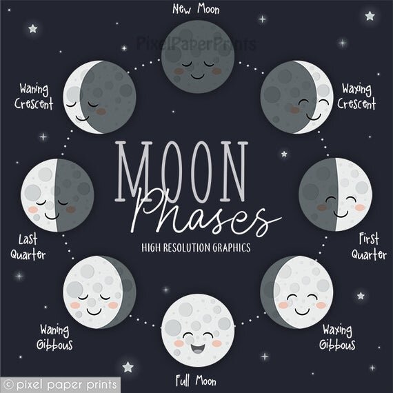 Moon Phases Project FREEBIE
