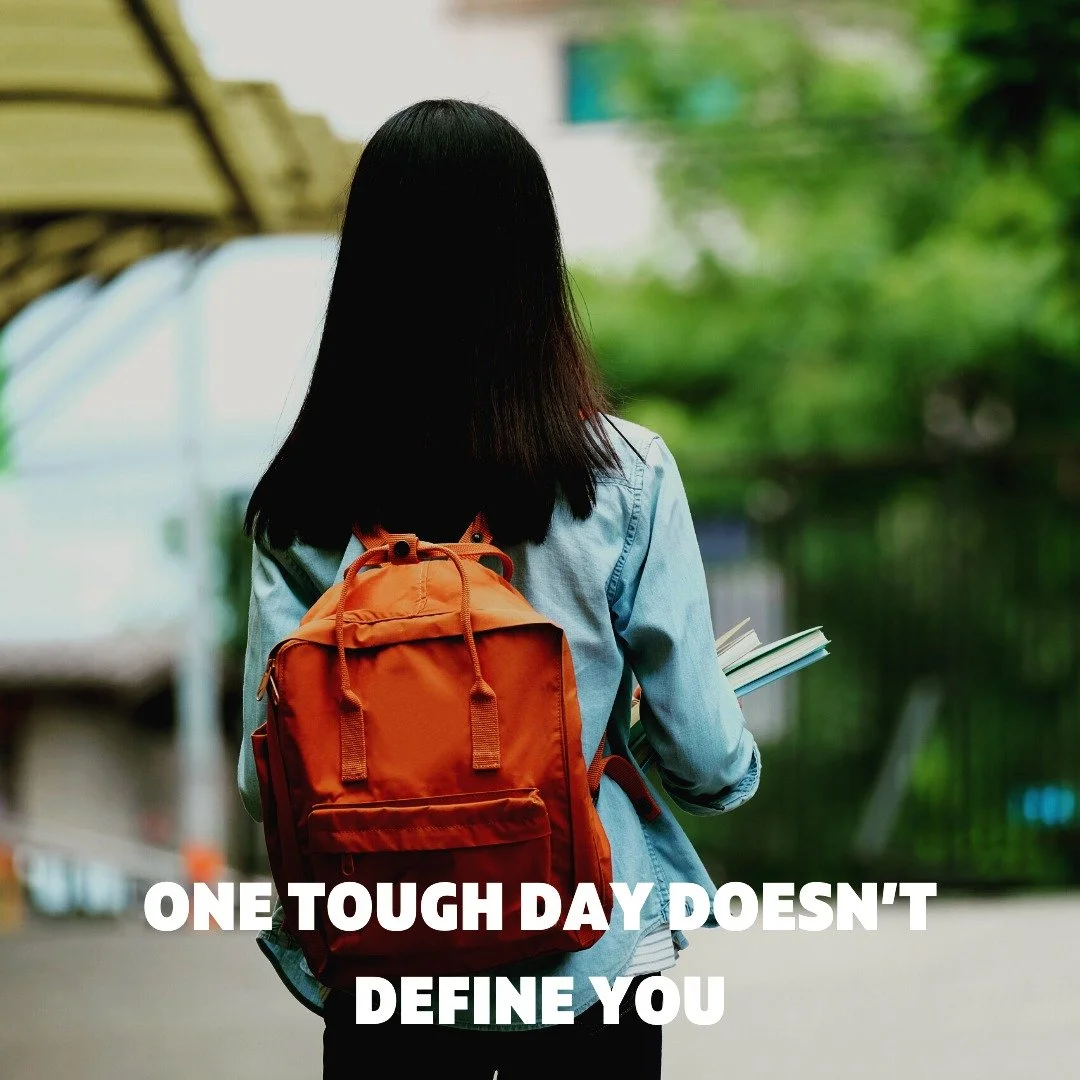 One tough day doesn&rsquo;t define you. 
Not the bad grade. Not the fight with a friend. Not the game that didn&rsquo;t go your way.

What matters most is that you keep showing up.

✨ Showing up for school even when it&rsquo;s not your best day.

✨ S