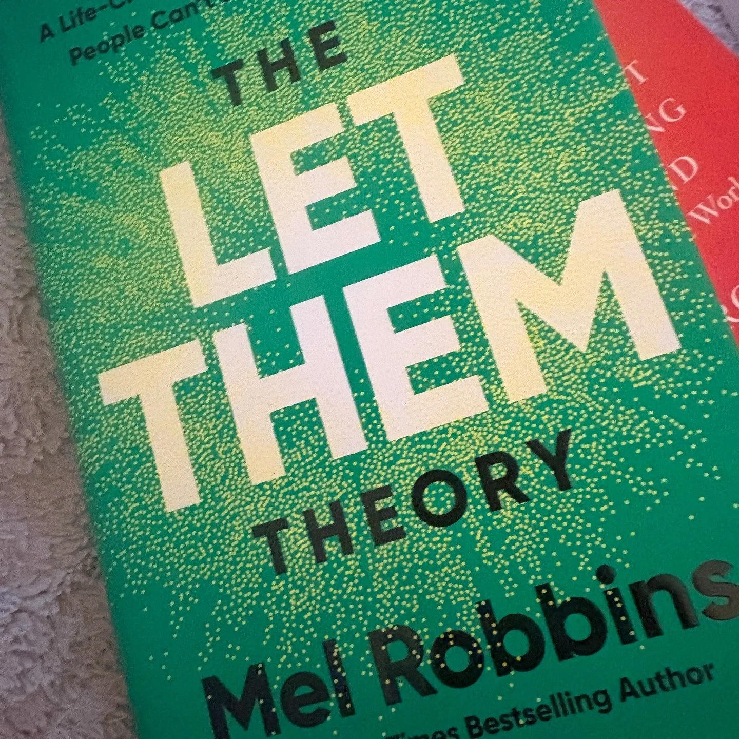 This book has been sitting on my shelf (and on my to-do list) for a while now 📚
I&rsquo;m so grateful to finally have the time to slow down and actually read it.

One of my biggest takeaways so far is from The Let Them Theory&mdash;and honestly, the