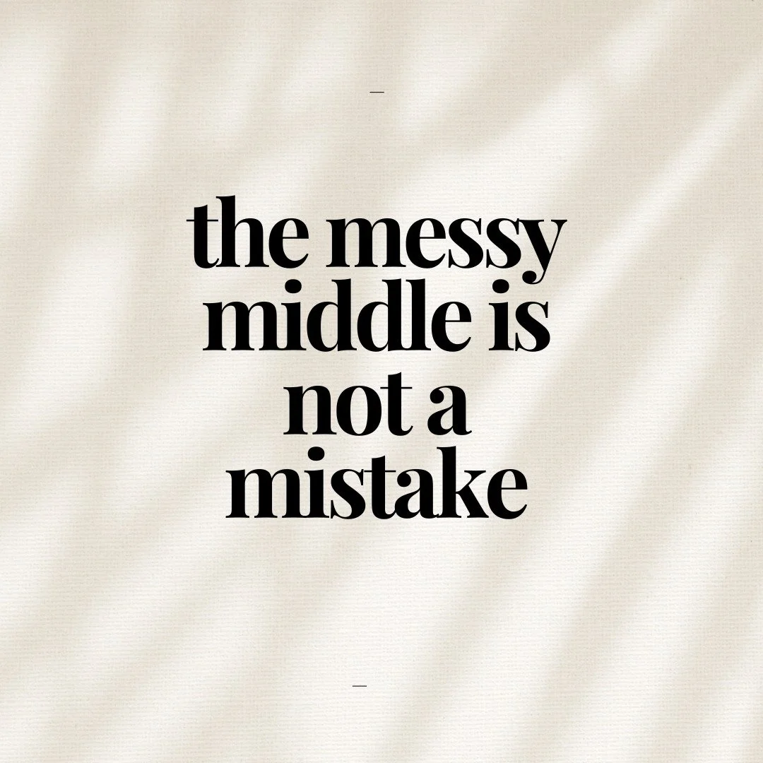 Nobody wants the middle.

You want:

 The results.
 The glow-up.
 The confidence.
 The arrival.

But the middle is where you become.
If it feels uncomfortable&hellip;
 Good.
That means you&rsquo;re growing.

👉 DM me &ldquo;MIDDLE&rdquo; if you&rsquo