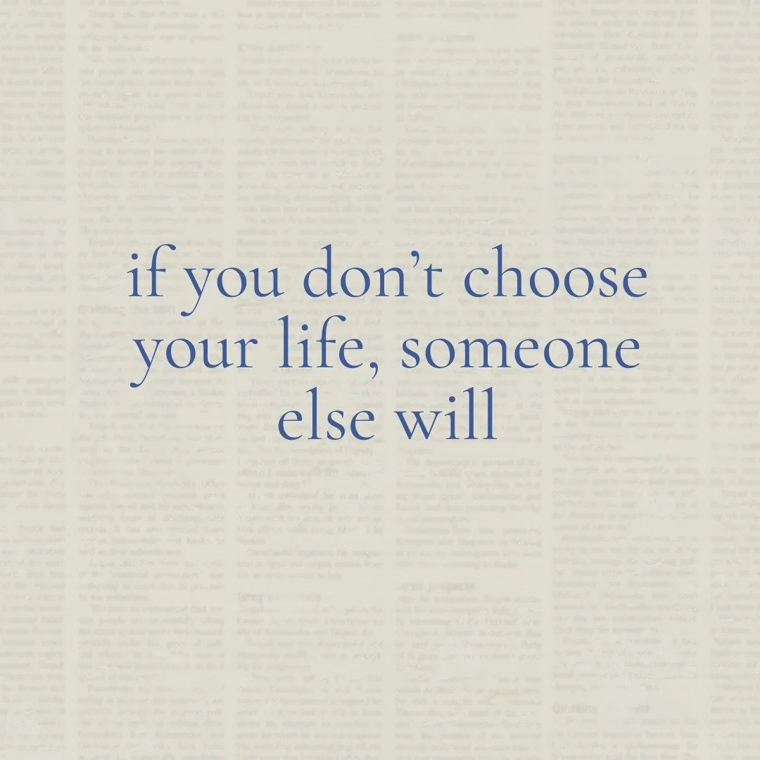 Approval-seeking doesn&rsquo;t always look like people-pleasing.

Sometimes it looks like:

 &bull; Overthinking for hours
 &bull; Asking five people what they would do
 &bull; Picking the &ldquo;smart&rdquo; option and feeling nothing
 &bull; Avoidi