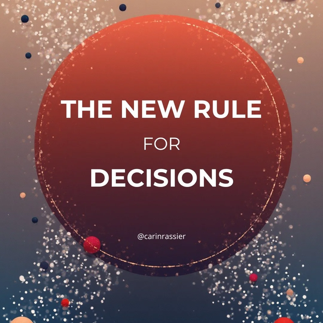 New rule:

You don&rsquo;t have to feel ready to move forward.

You just have to trust that you can handle what happens next.

Anxiety says:
&ldquo;Wait until you&rsquo;re sure.&rdquo;

Growth says:
&ldquo;Start and adjust.&rdquo;

Your life changes 