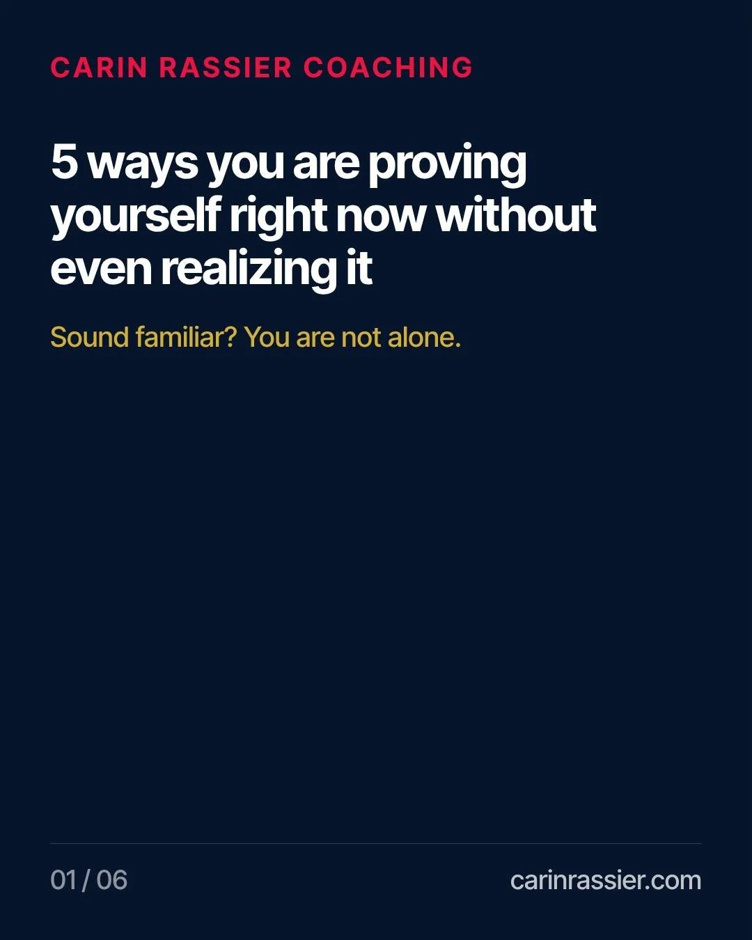 We talk a lot about confidence and self worth.

But nobody really talks about what the proving pattern actually looks like in real life.

It does not always look like desperation. Sometimes it looks like being really helpful. Or really agreeable. Or 