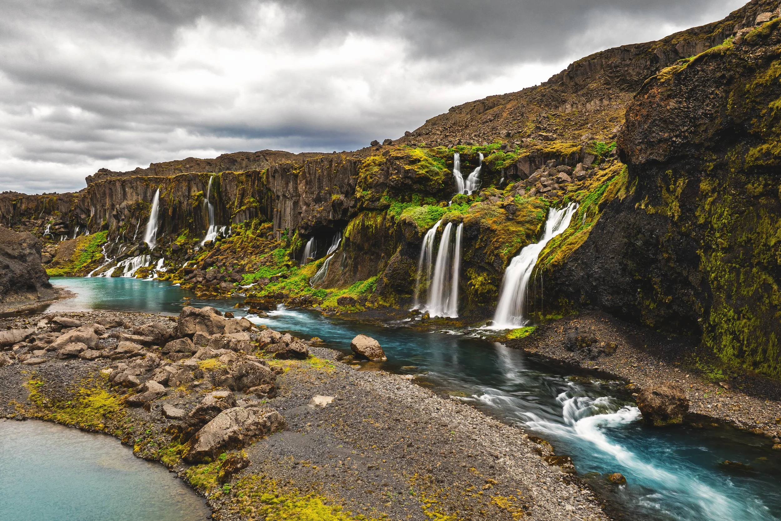 Sigöldugljúfur Canyon in Iceland-Valley of Tears